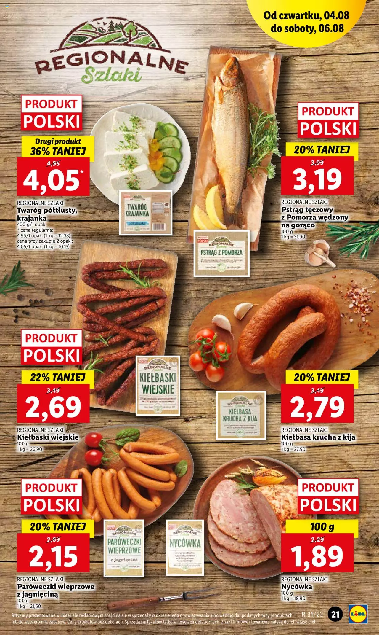 Lidl gazetka ważna od 04.08.2022 do 06.08.2022 strona 21
