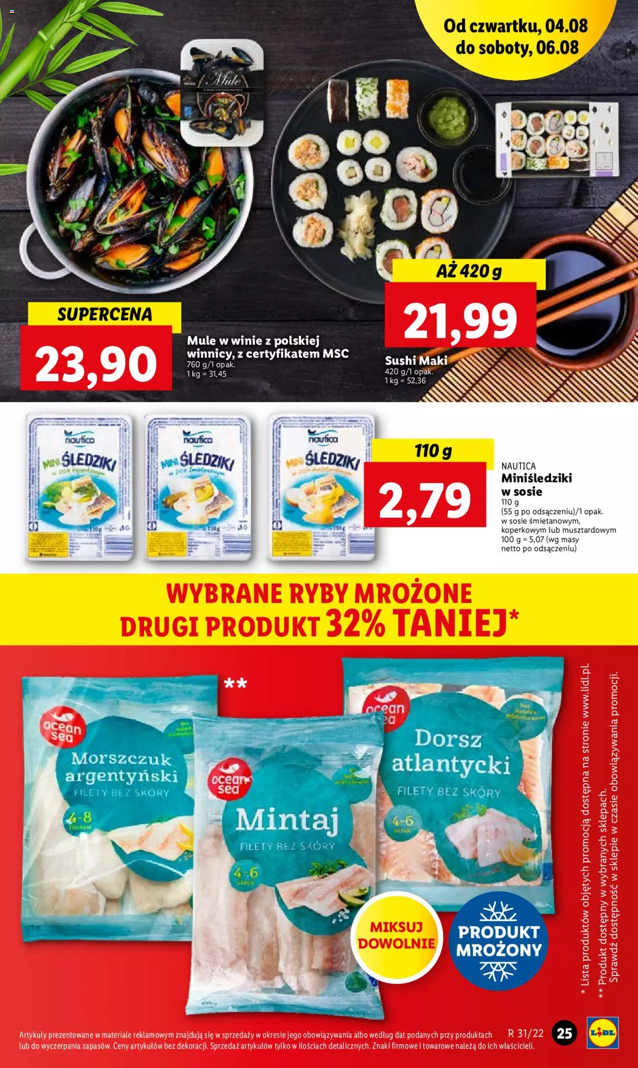 Lidl gazetka ważna od 04.08.2022 do 06.08.2022 strona 25
