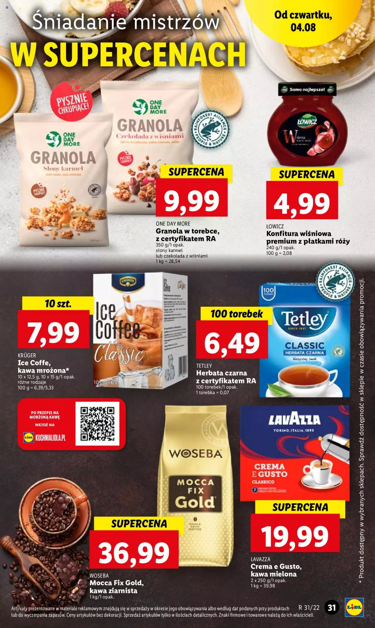 Lidl gazetka ważna od 04.08.2022 do 06.08.2022 strona 31