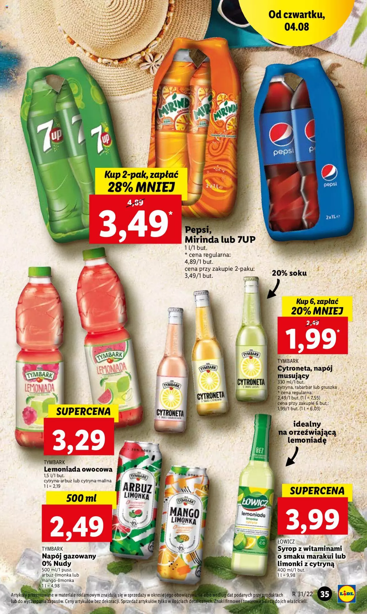 Lidl gazetka ważna od 04.08.2022 do 06.08.2022 strona 35