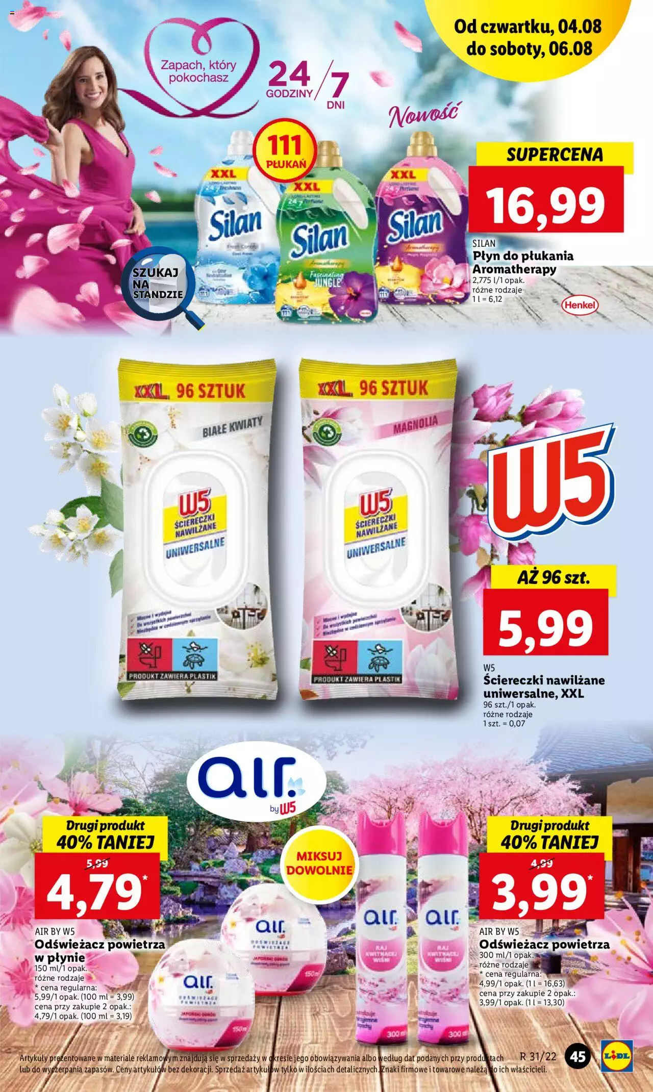 Lidl gazetka ważna od 04.08.2022 do 06.08.2022 strona 45