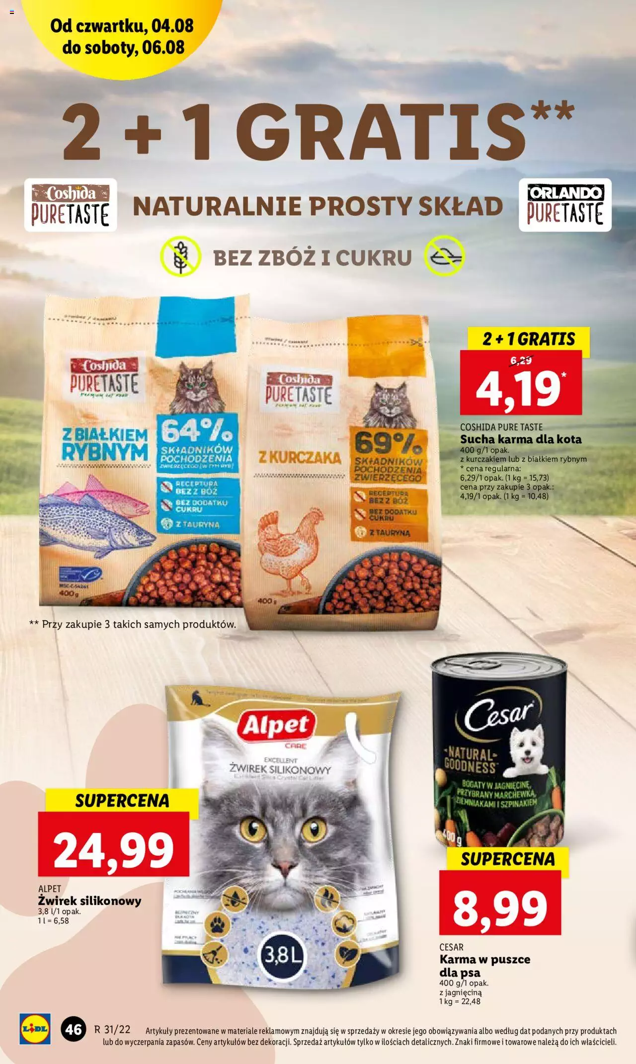 Lidl gazetka ważna od 04.08.2022 do 06.08.2022 strona 46