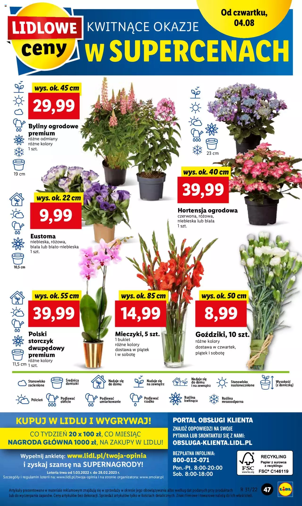 Lidl gazetka ważna od 04.08.2022 do 06.08.2022 strona 47
