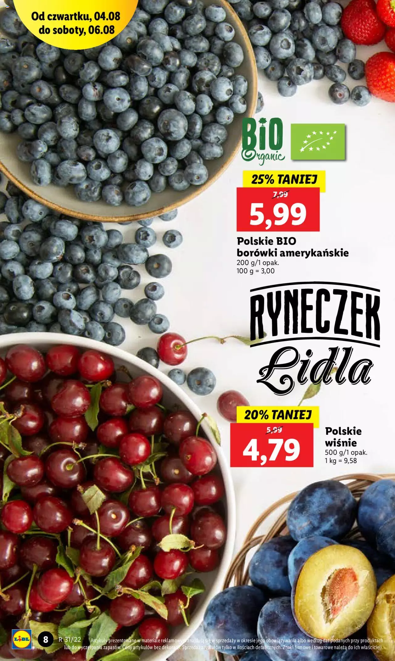 Lidl gazetka ważna od 04.08.2022 do 06.08.2022 strona 8