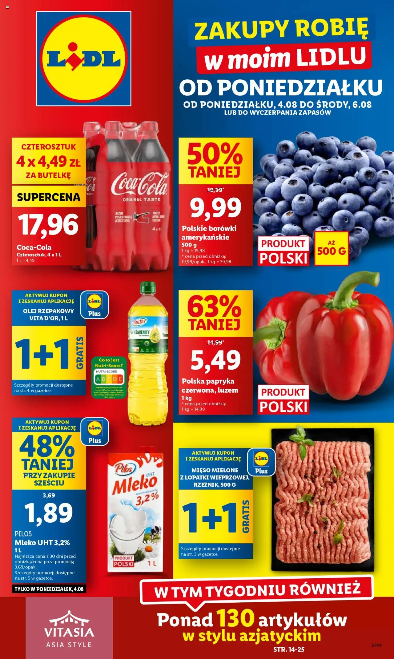 LIDL gazetka ważna od 04.08.2025 do 06.08.2025 strona 1