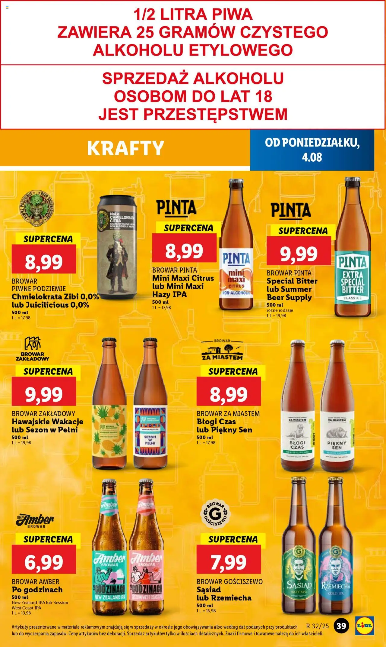 LIDL gazetka ważna od 04.08.2025 do 06.08.2025 strona 47