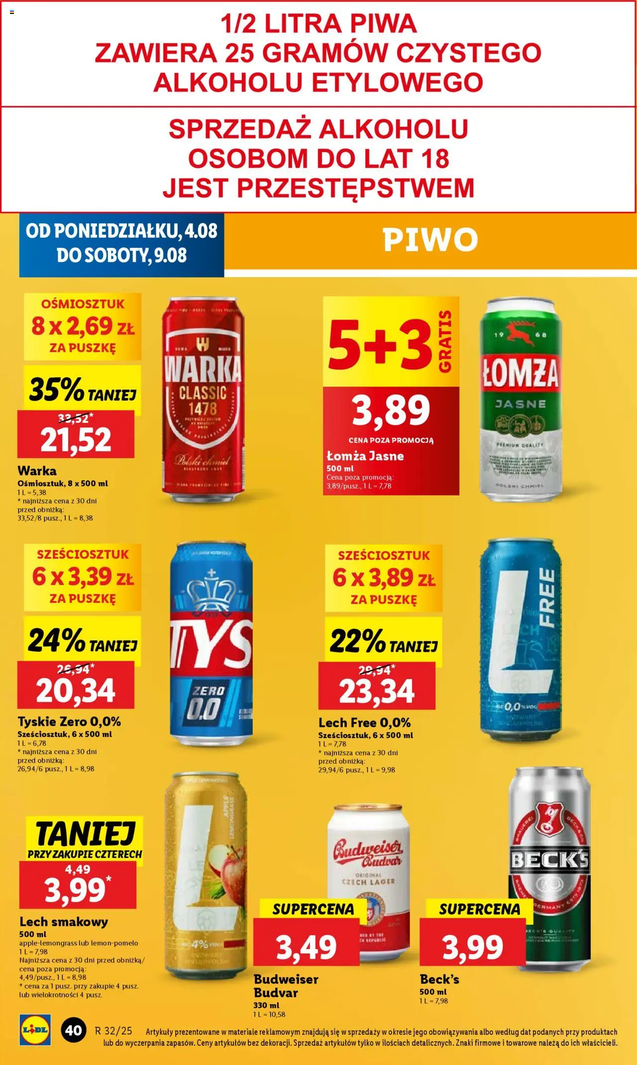 LIDL gazetka ważna od 04.08.2025 do 06.08.2025 strona 48