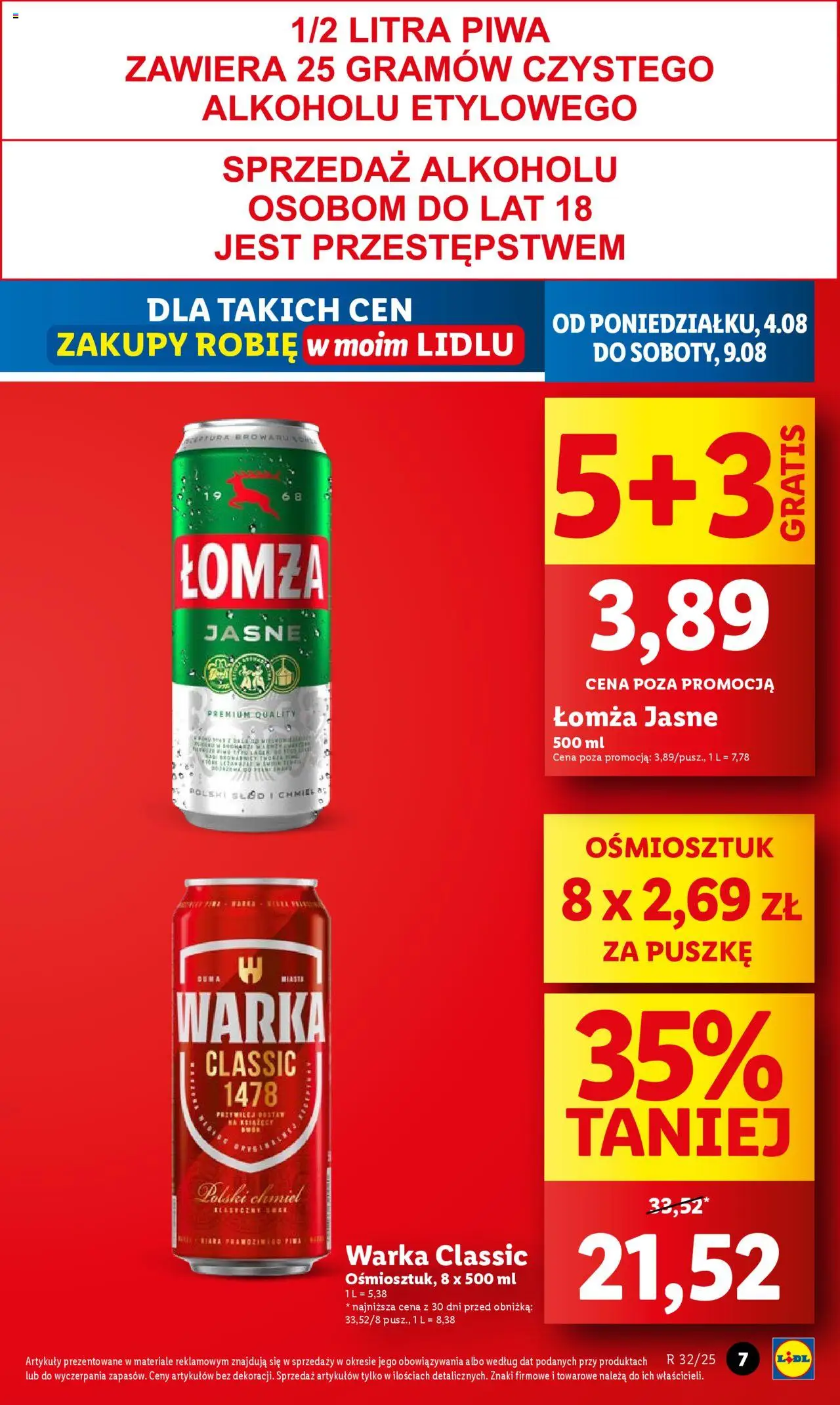 LIDL gazetka ważna od 04.08.2025 do 06.08.2025 strona 7