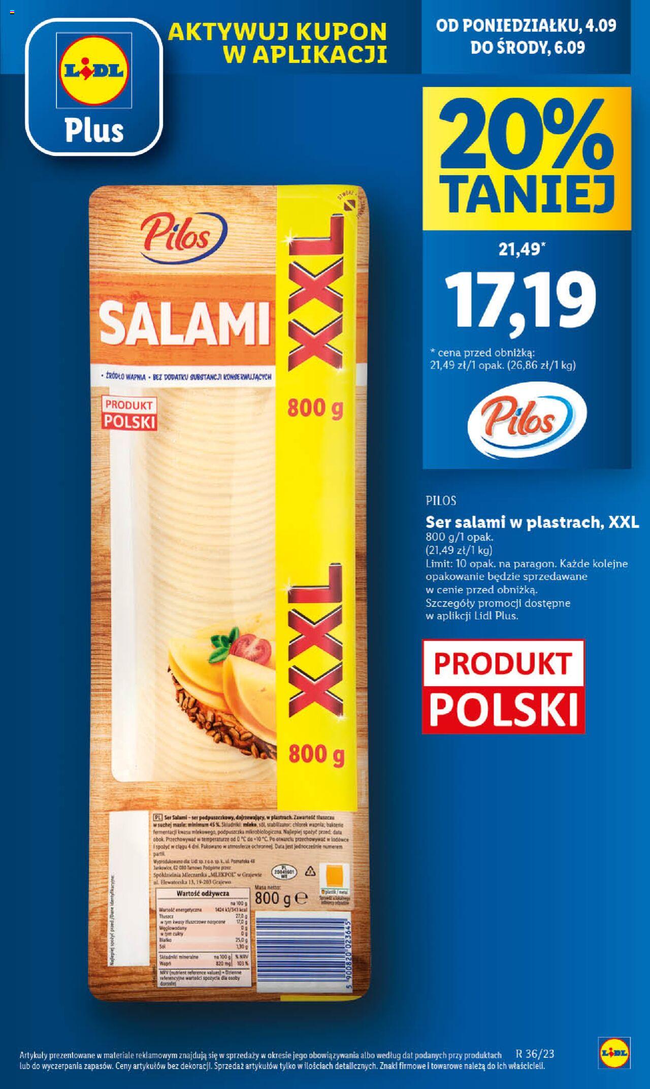 LIDL gazetka ważna od 04.09.2023 do 06.09.2023 strona 19
