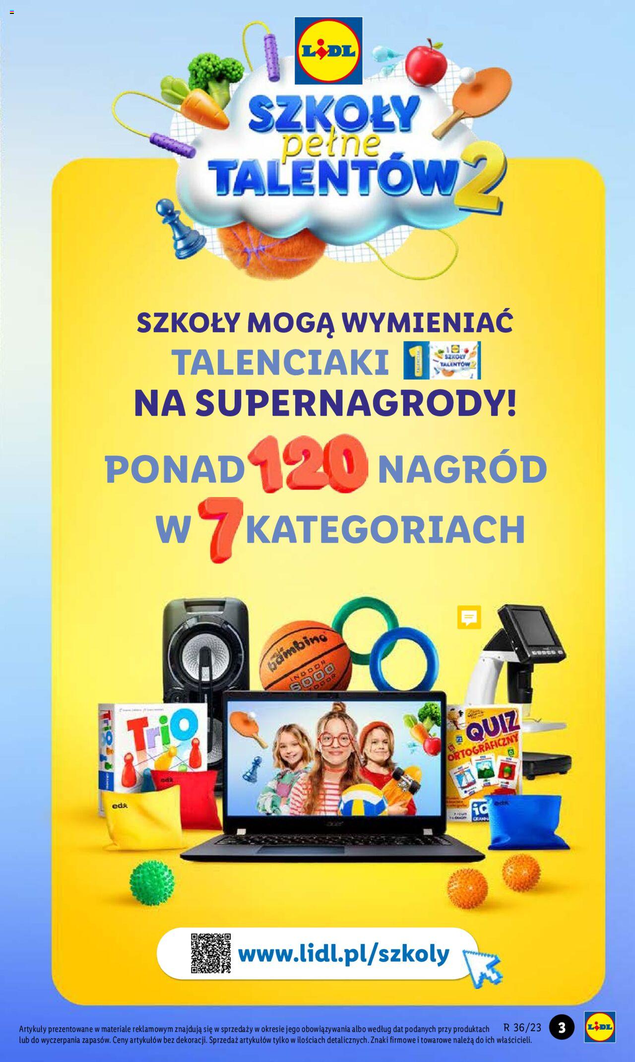 LIDL gazetka ważna od 04.09.2023 do 06.09.2023 strona 3