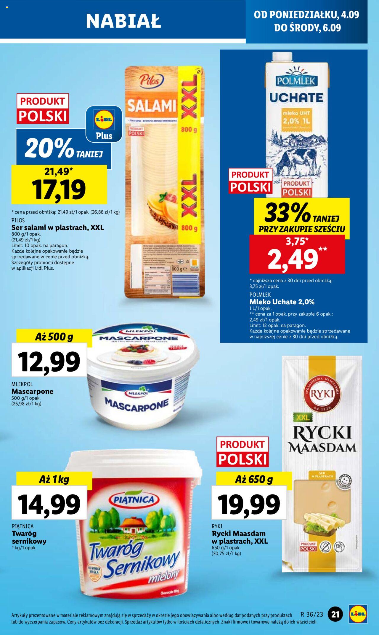 LIDL gazetka ważna od 04.09.2023 do 06.09.2023 strona 35