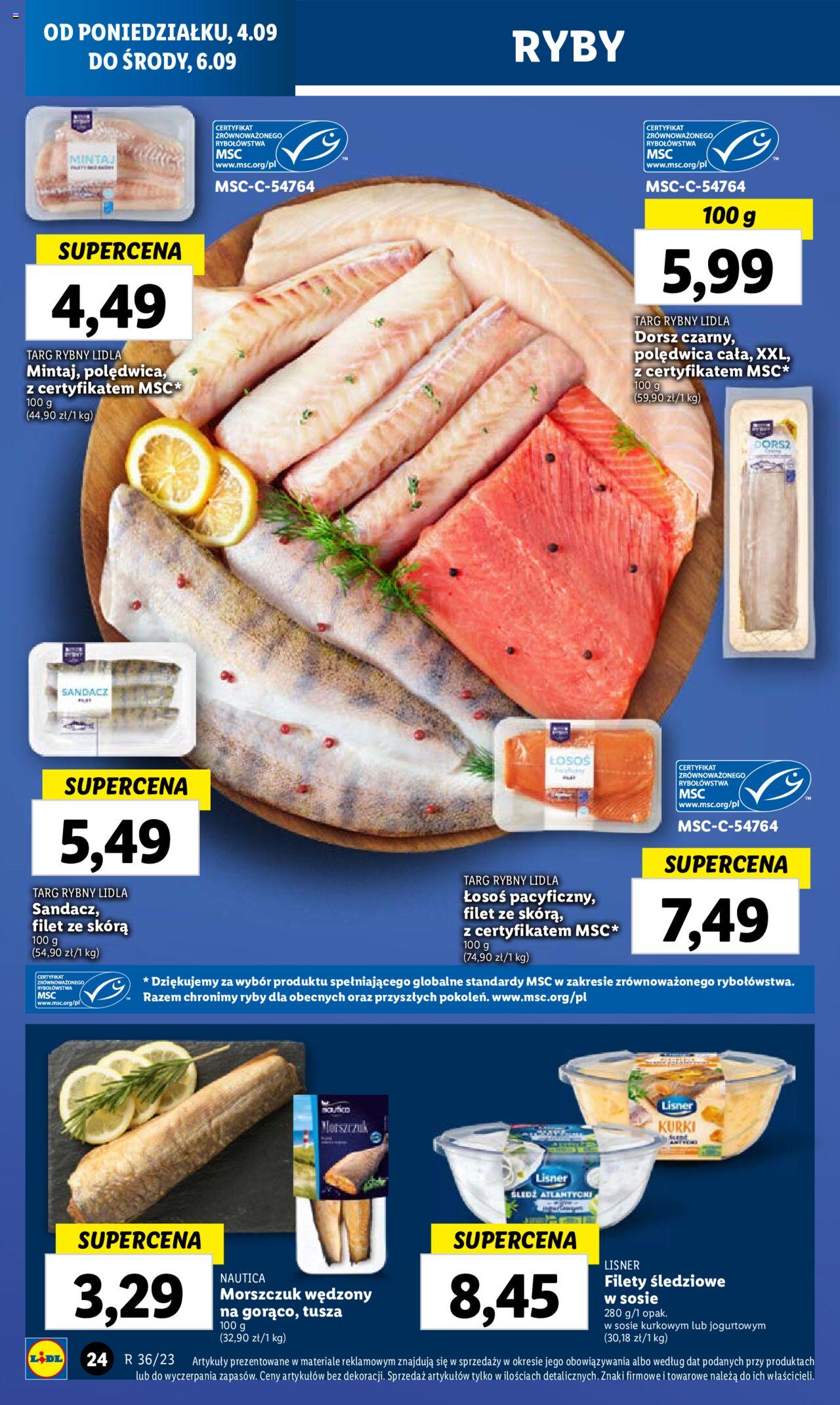LIDL gazetka ważna od 04.09.2023 do 06.09.2023 strona 36
