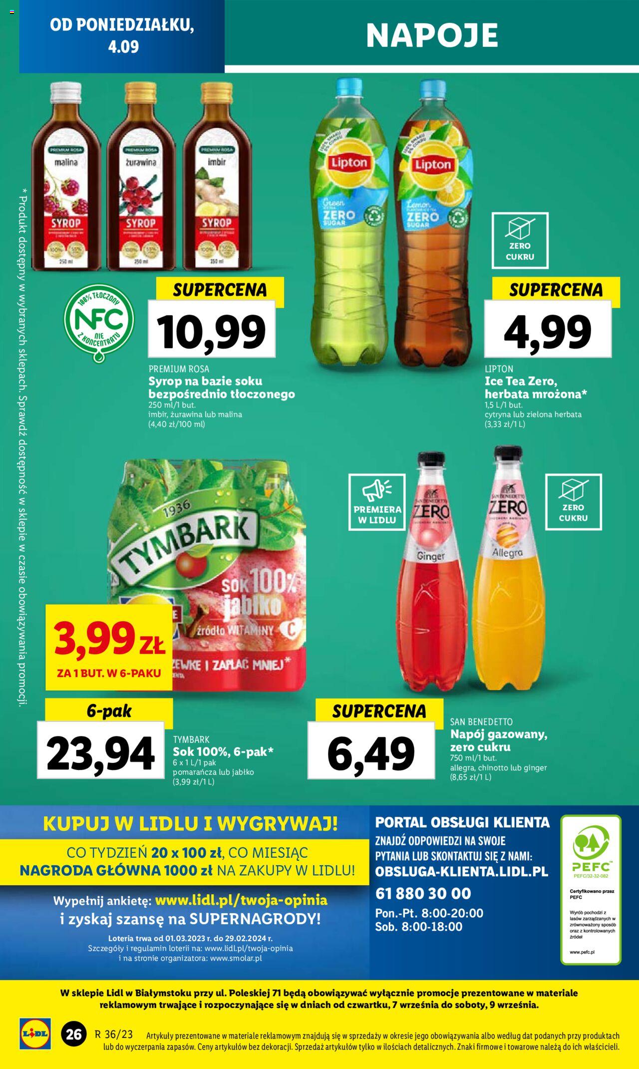 LIDL gazetka ważna od 04.09.2023 do 06.09.2023 strona 40