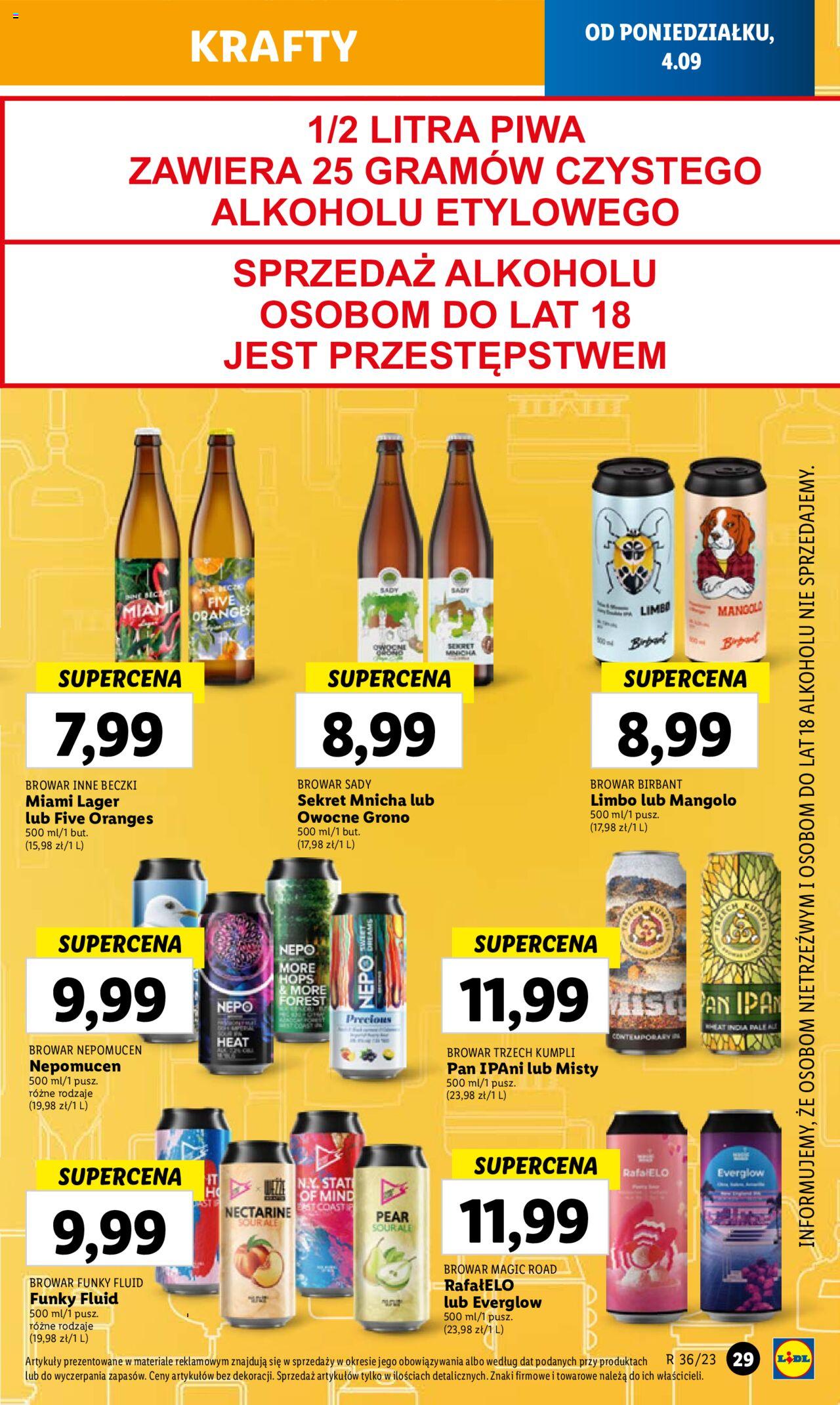 LIDL gazetka ważna od 04.09.2023 do 06.09.2023 strona 43