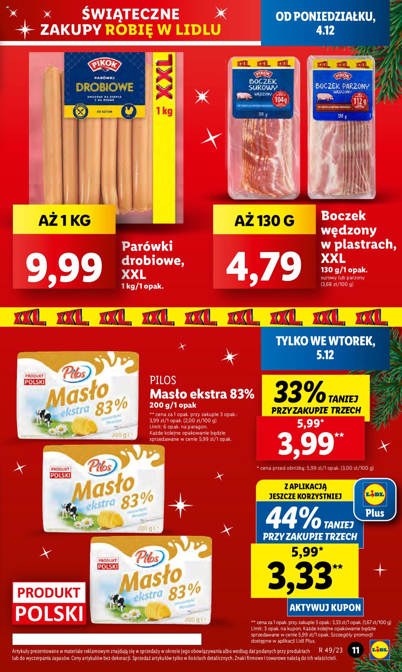 Lidl gazetka ważna od 04.12.2023 do 06.12.2023 strona 11