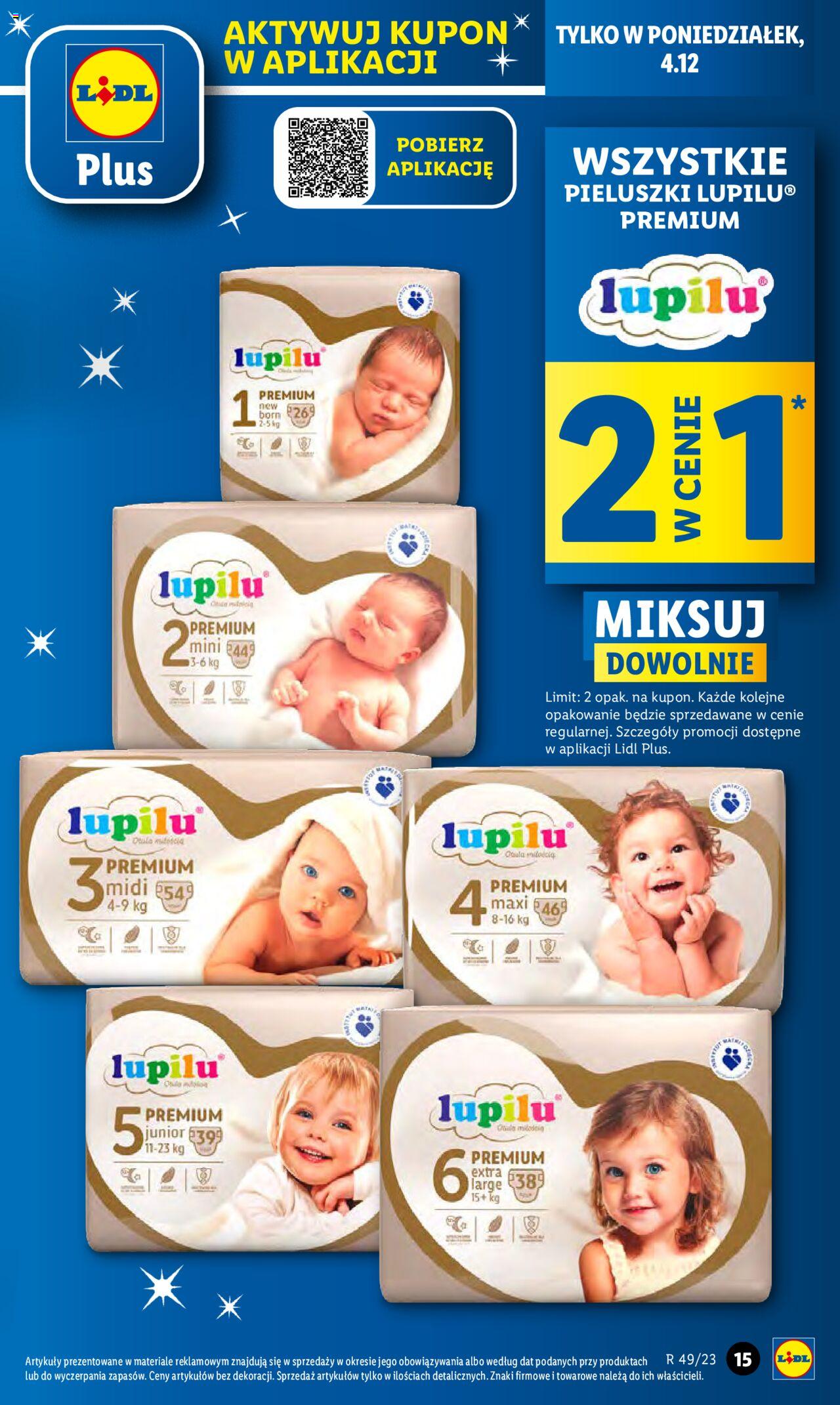 Lidl gazetka ważna od 04.12.2023 do 06.12.2023 strona 15