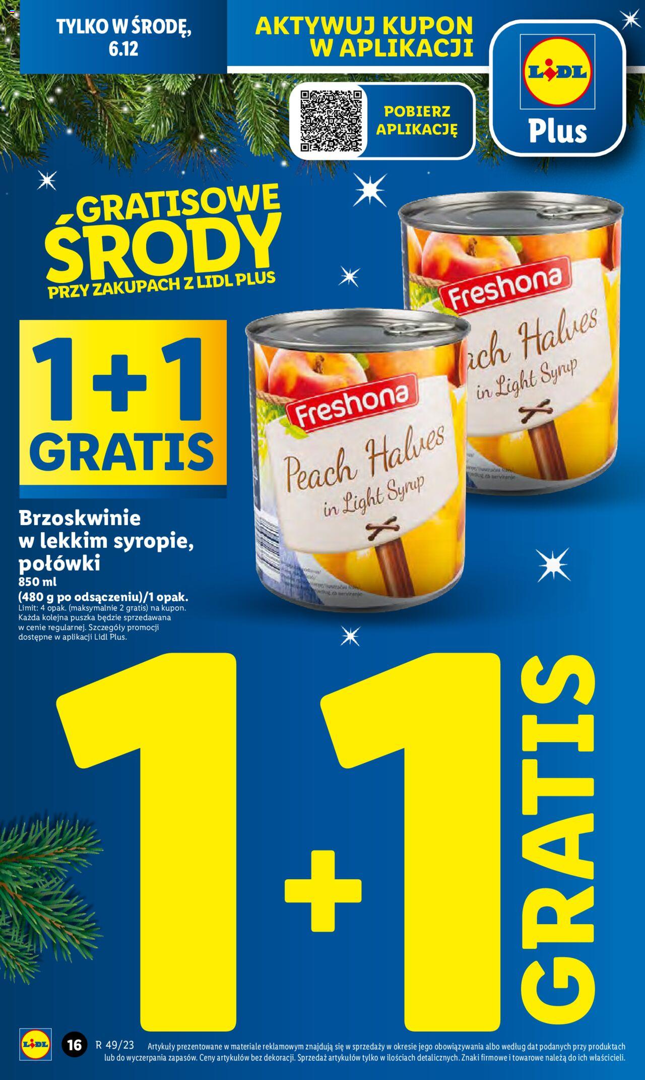 Lidl gazetka ważna od 04.12.2023 do 06.12.2023 strona 16