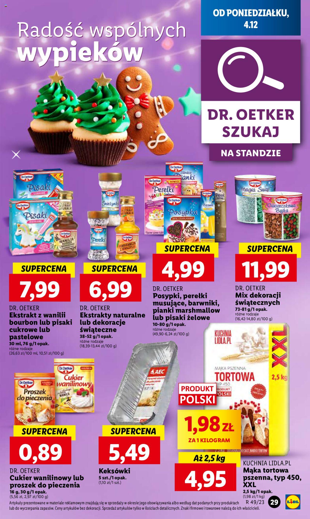 Lidl gazetka ważna od 04.12.2023 do 06.12.2023 strona 30