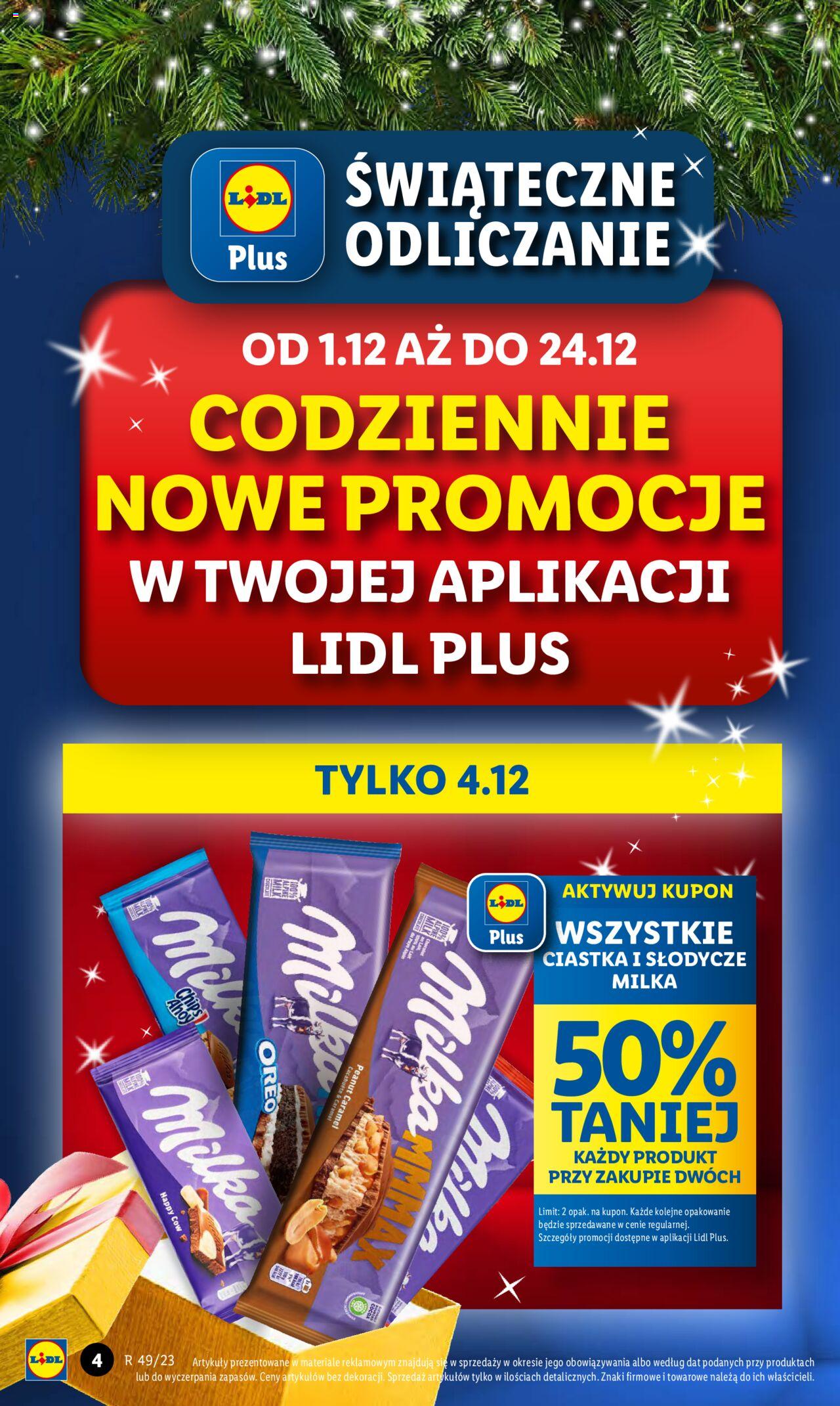 Lidl gazetka ważna od 04.12.2023 do 06.12.2023 strona 4