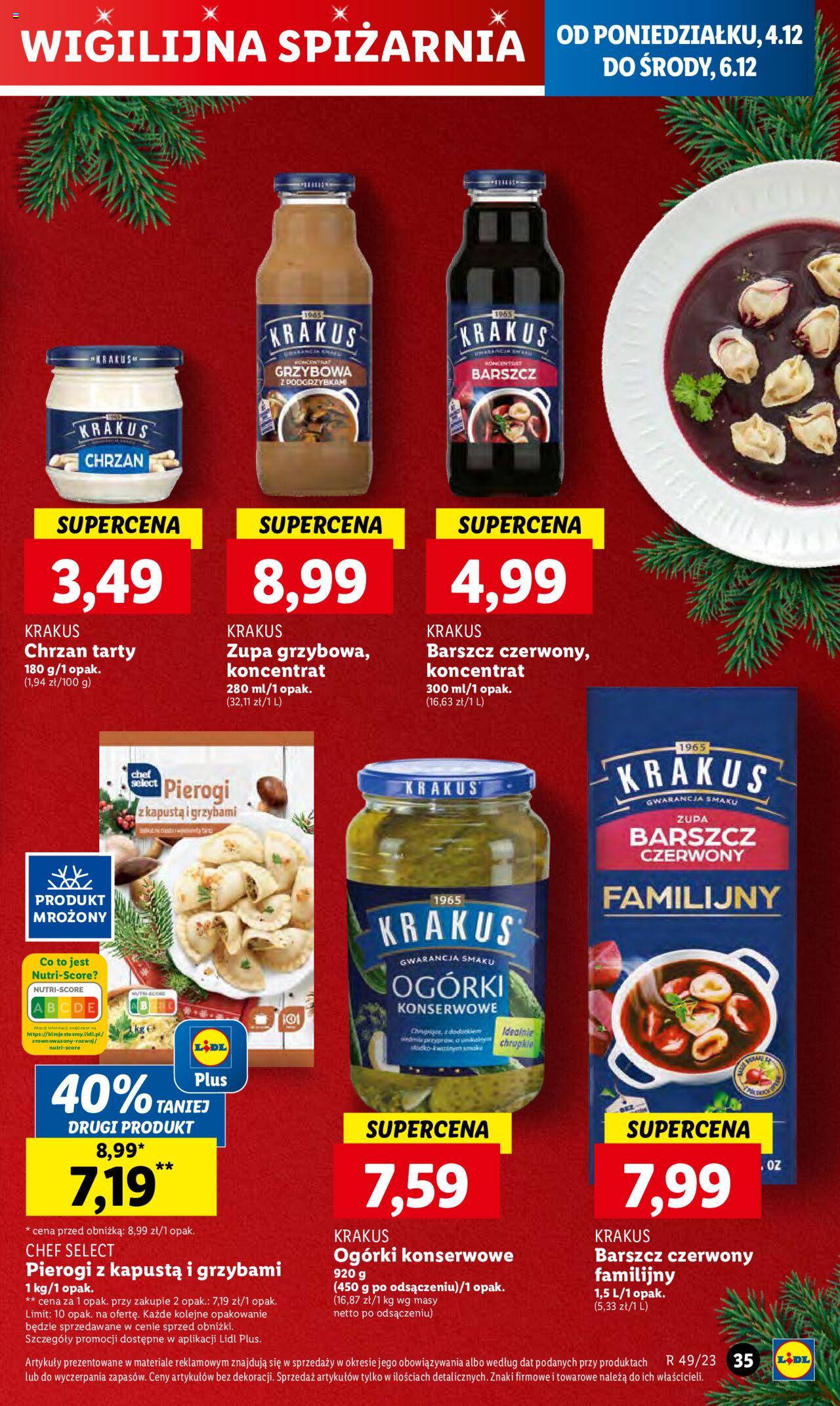 Lidl gazetka ważna od 04.12.2023 do 06.12.2023 strona 38