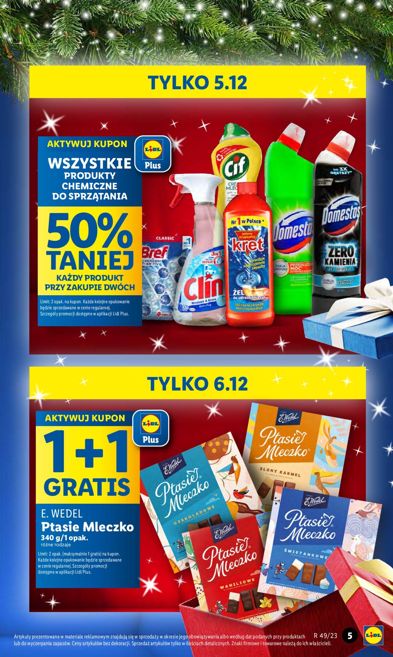 Lidl gazetka ważna od 04.12.2023 do 06.12.2023 strona 5