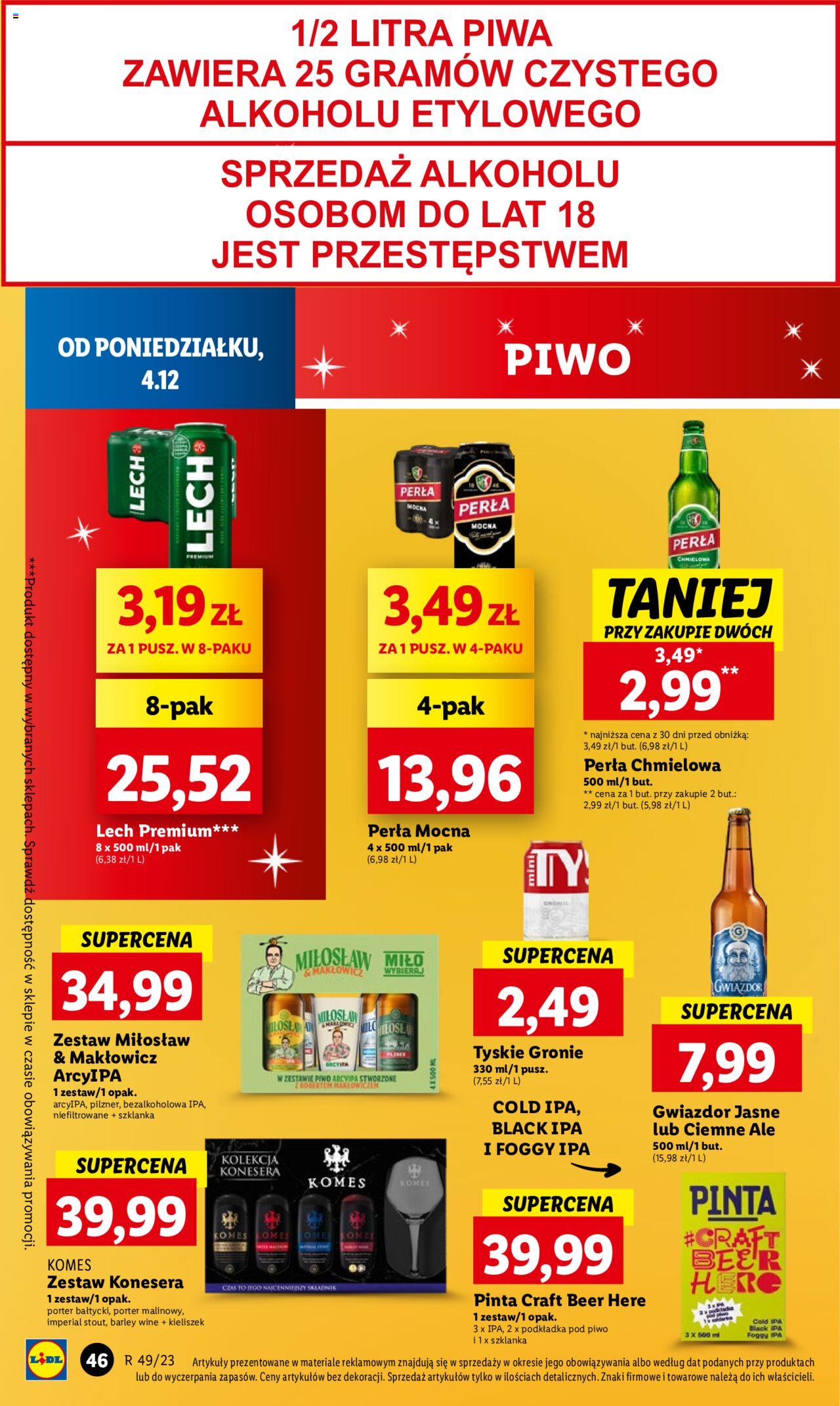 Lidl gazetka ważna od 04.12.2023 do 06.12.2023 strona 51