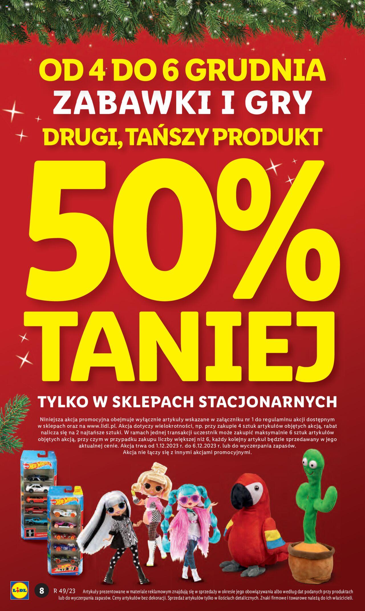 Lidl gazetka ważna od 04.12.2023 do 06.12.2023 strona 8