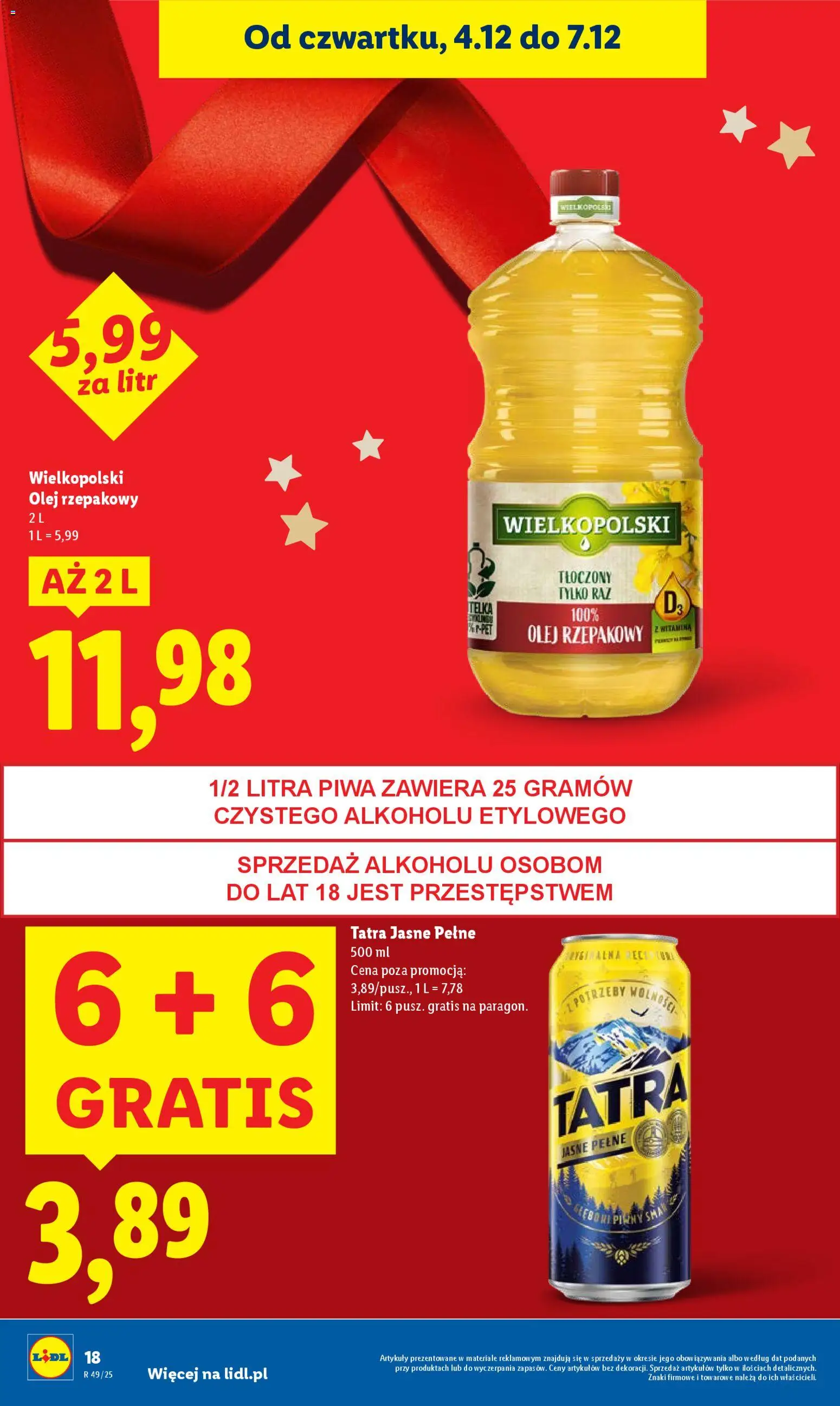 LIDL gazetka ważna  od 04.12.2025 do 07.12.2025 strona 18