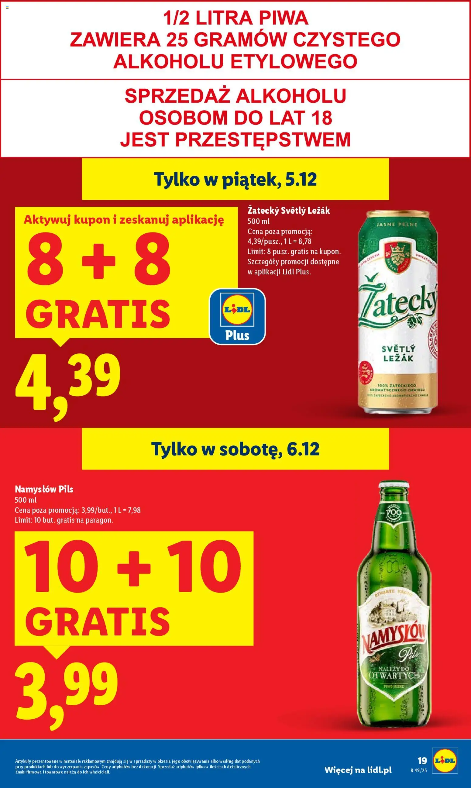 LIDL gazetka ważna  od 04.12.2025 do 07.12.2025 strona 19