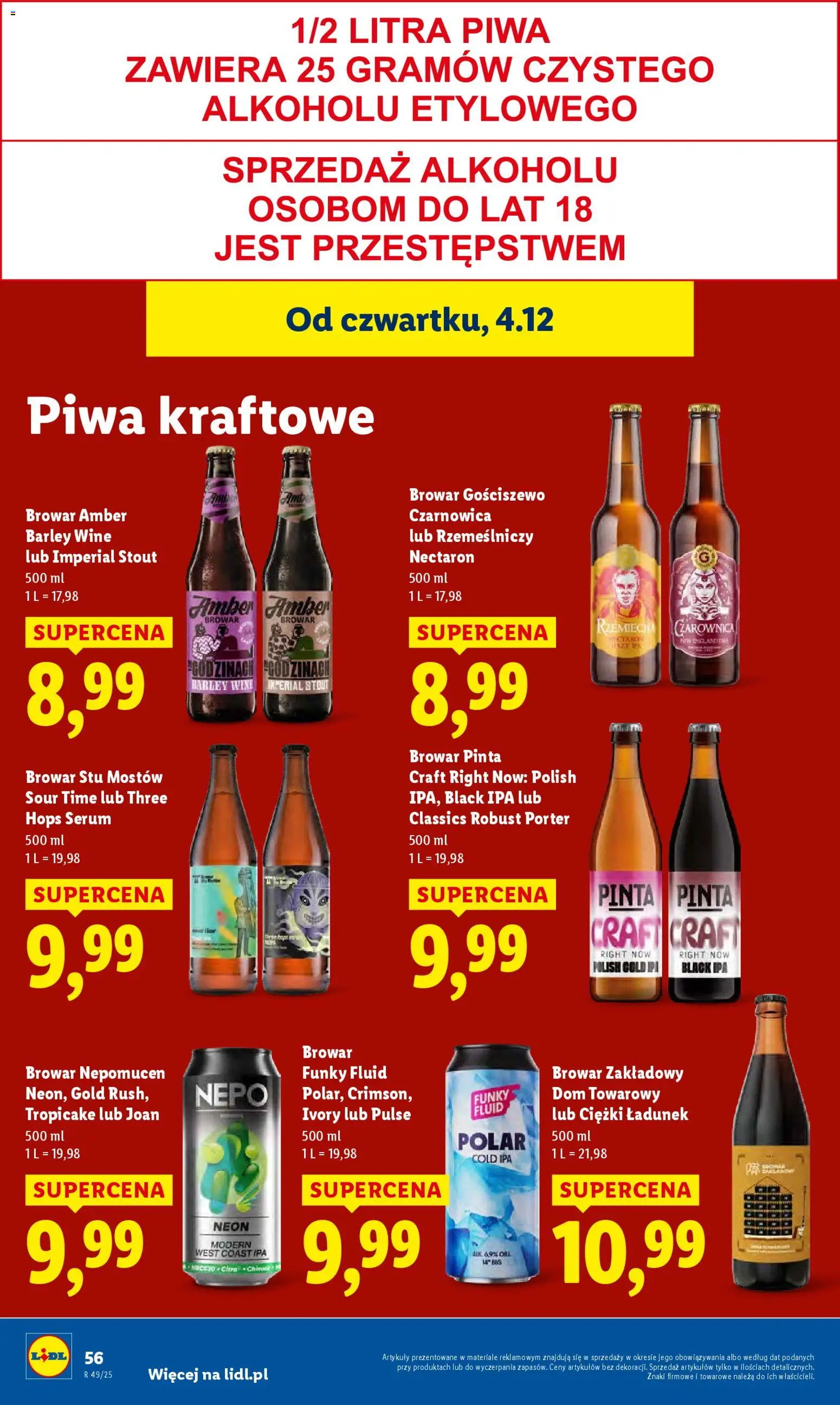 LIDL gazetka ważna  od 04.12.2025 do 07.12.2025 strona 58