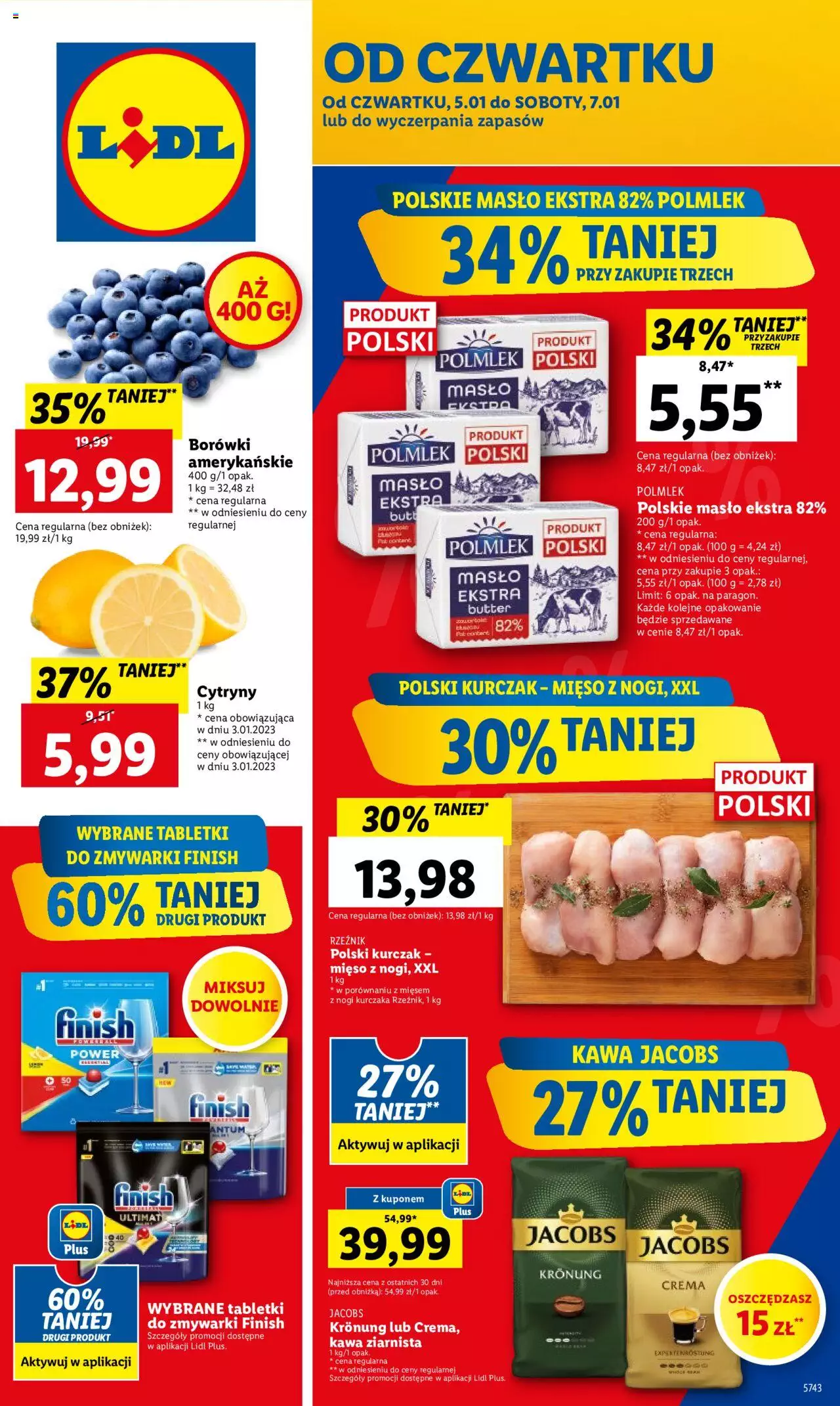Lidl gazetka ważna od 05.01.2023 do 07.01.2023 strona 1