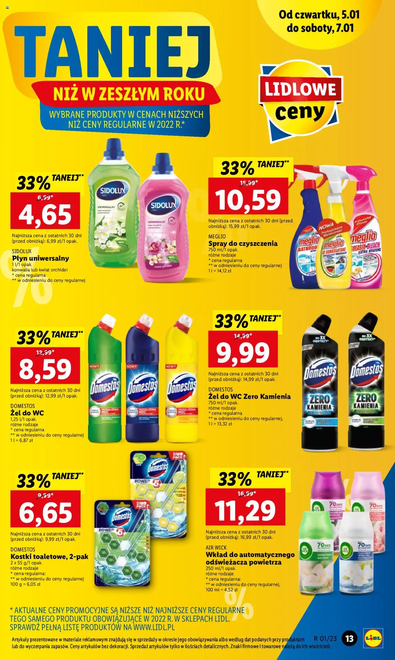 Lidl gazetka ważna od 05.01.2023 do 07.01.2023 strona 13