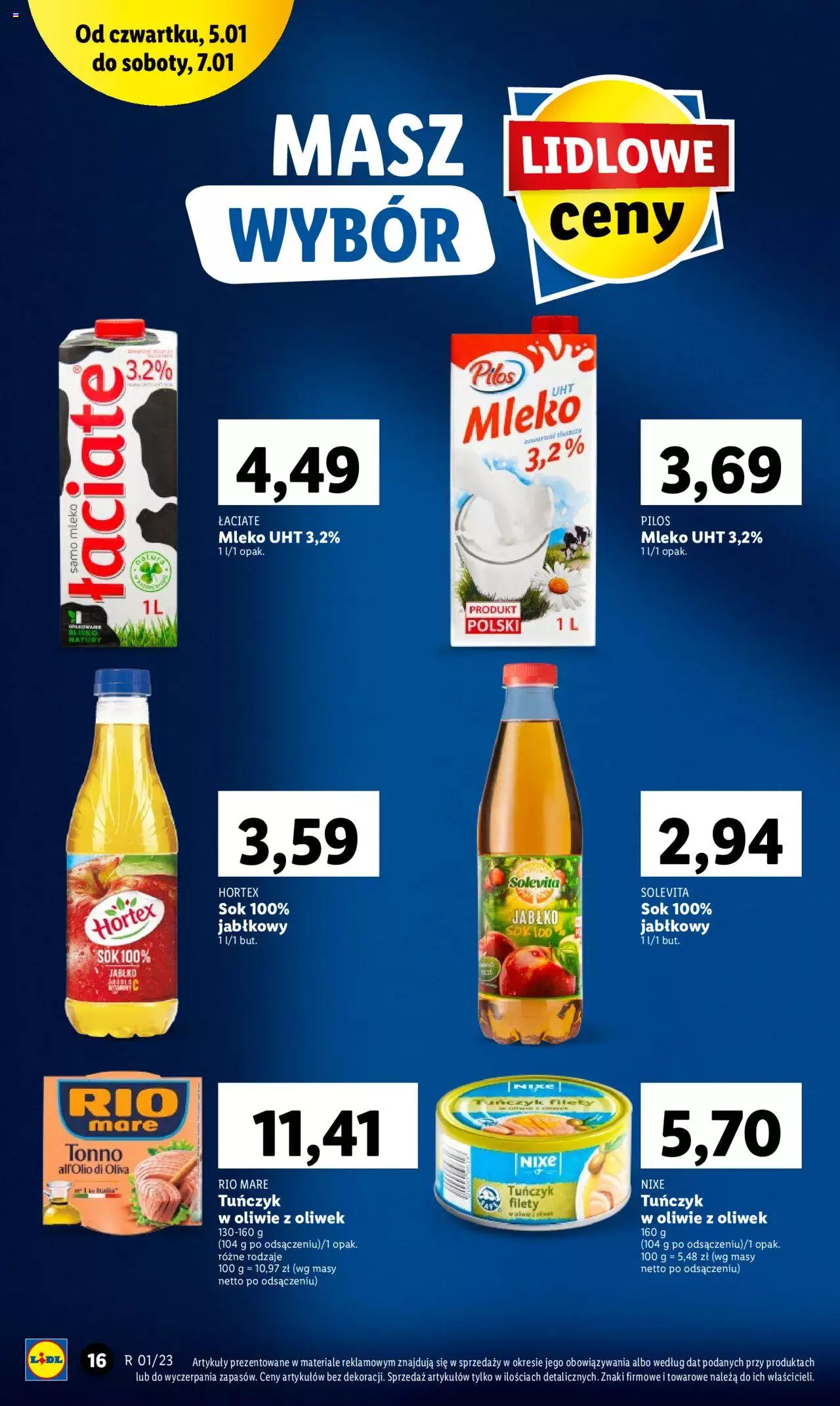 Lidl gazetka ważna od 05.01.2023 do 07.01.2023 strona 16