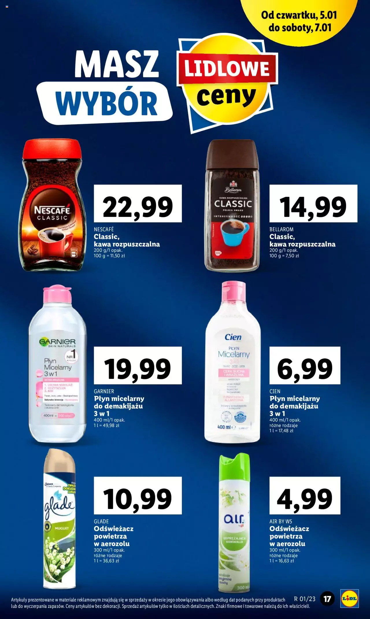 Lidl gazetka ważna od 05.01.2023 do 07.01.2023 strona 17