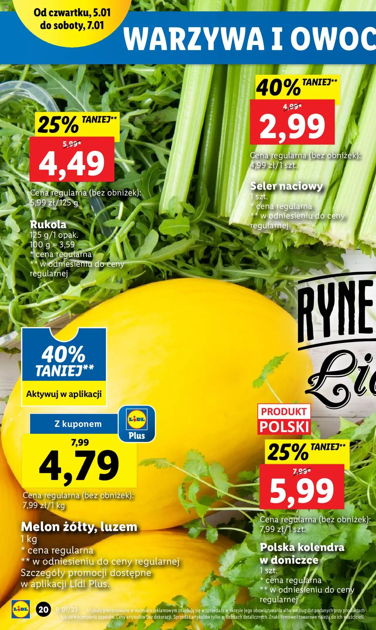 Lidl gazetka ważna od 05.01.2023 do 07.01.2023 strona 20