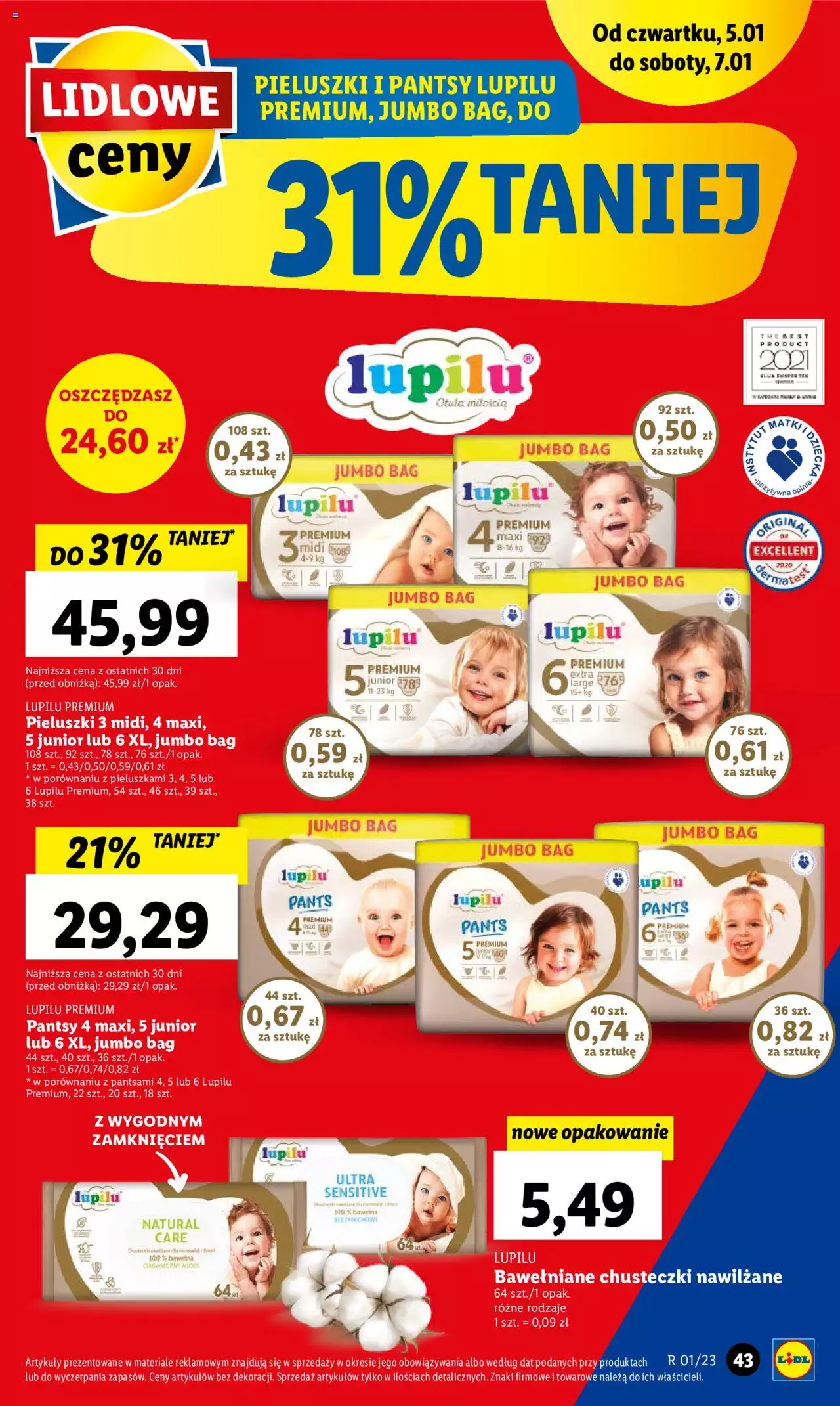 Lidl gazetka ważna od 05.01.2023 do 07.01.2023 strona 45