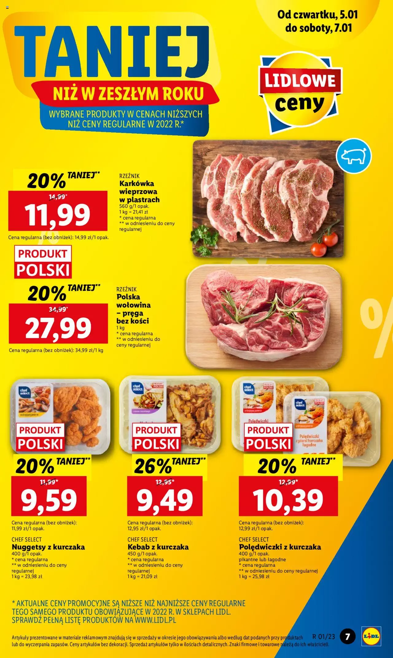 Lidl gazetka ważna od 05.01.2023 do 07.01.2023 strona 7