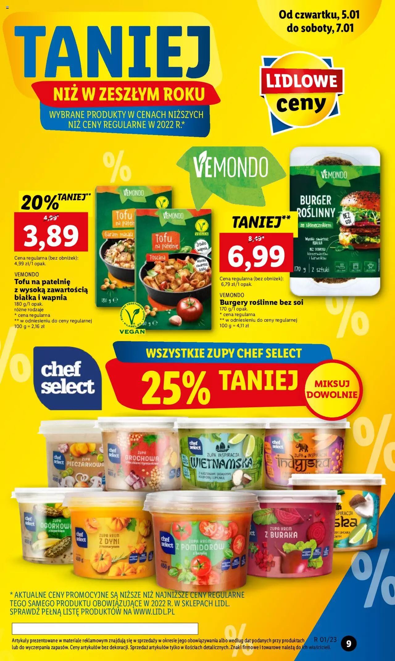 Lidl gazetka ważna od 05.01.2023 do 07.01.2023 strona 9