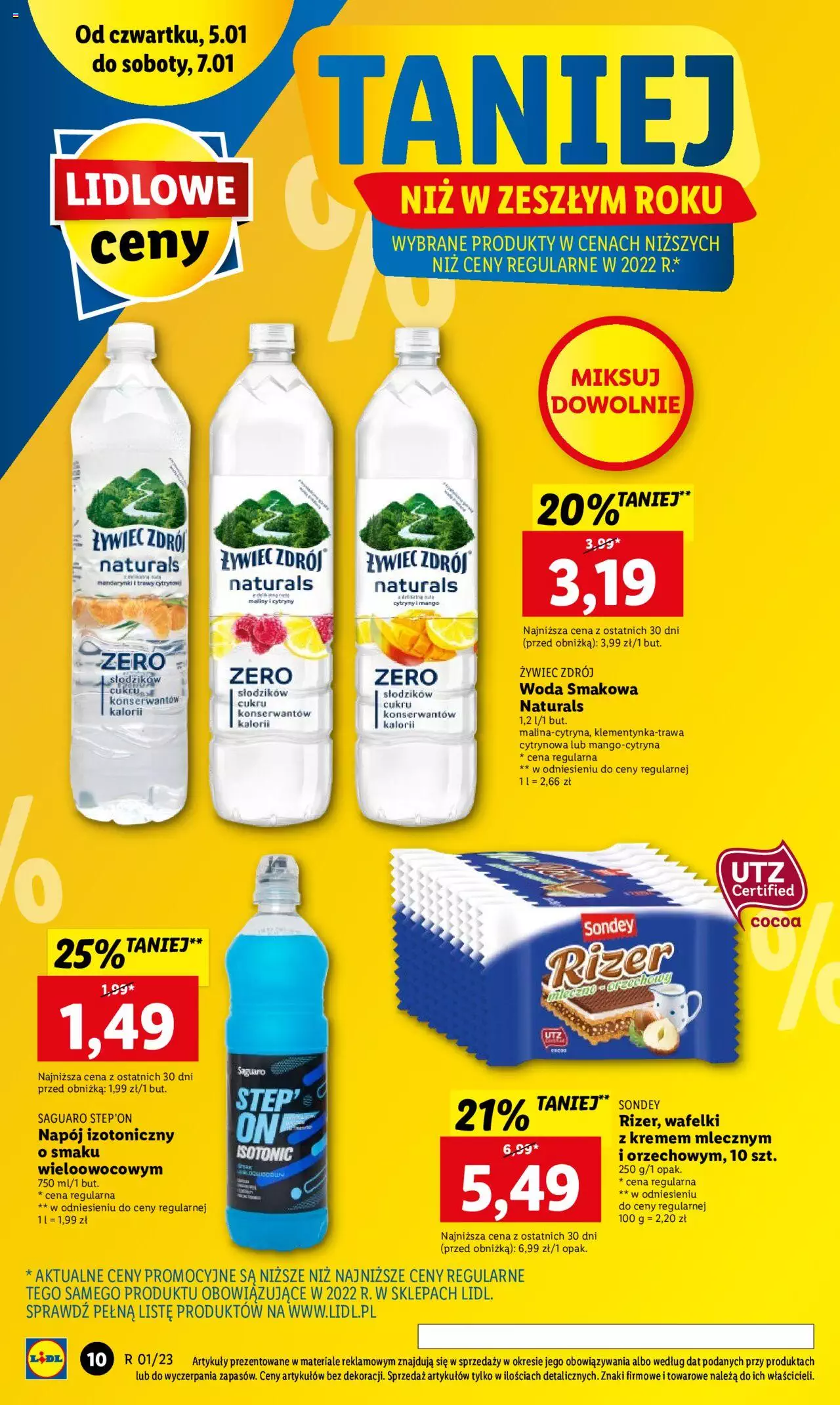 Lidl gazetka ważna od 05.01.2023 do 07.01.2023 strona 10