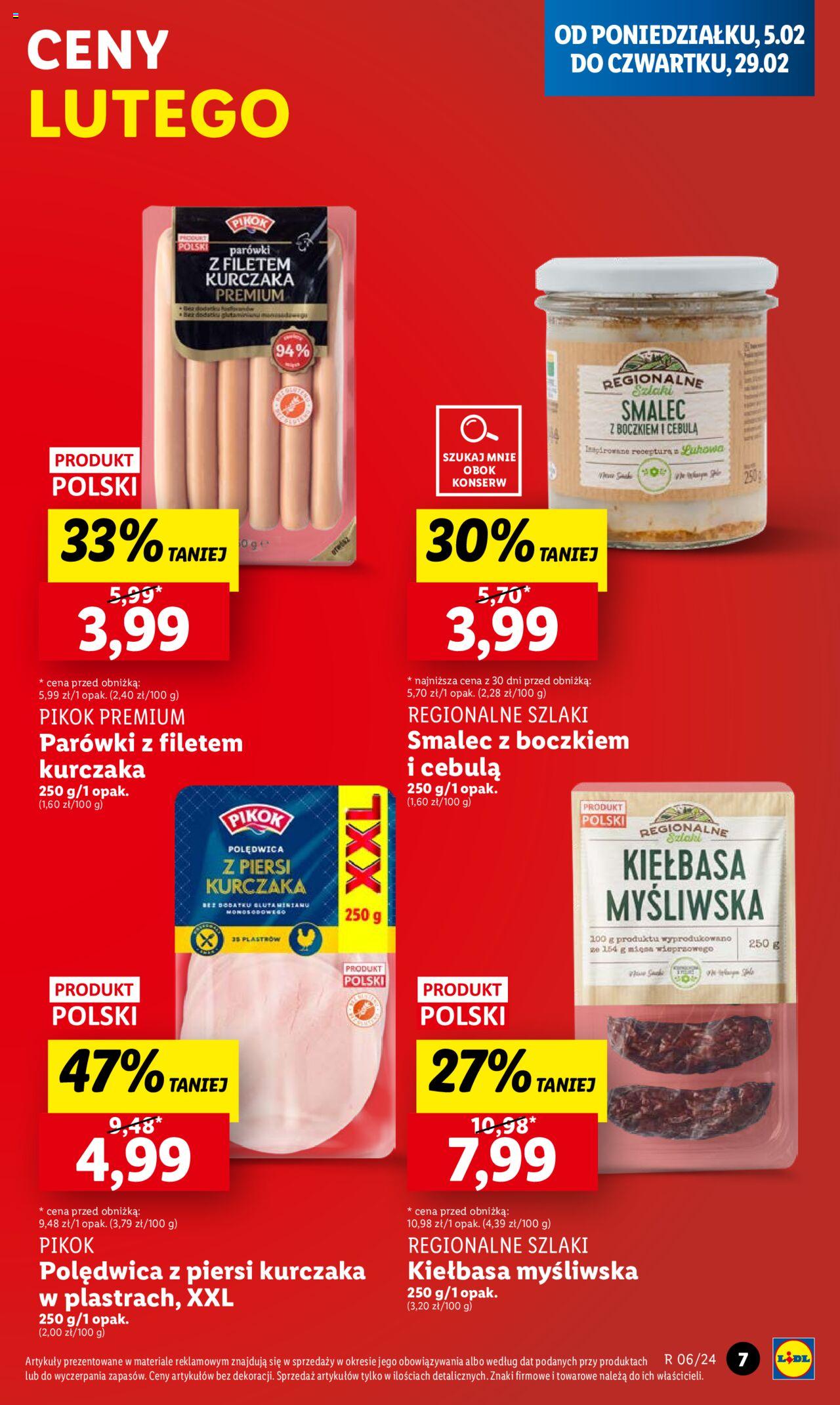 LIDL gazetka ważna od 05.02.2024 do 07.02.2024 strona 7