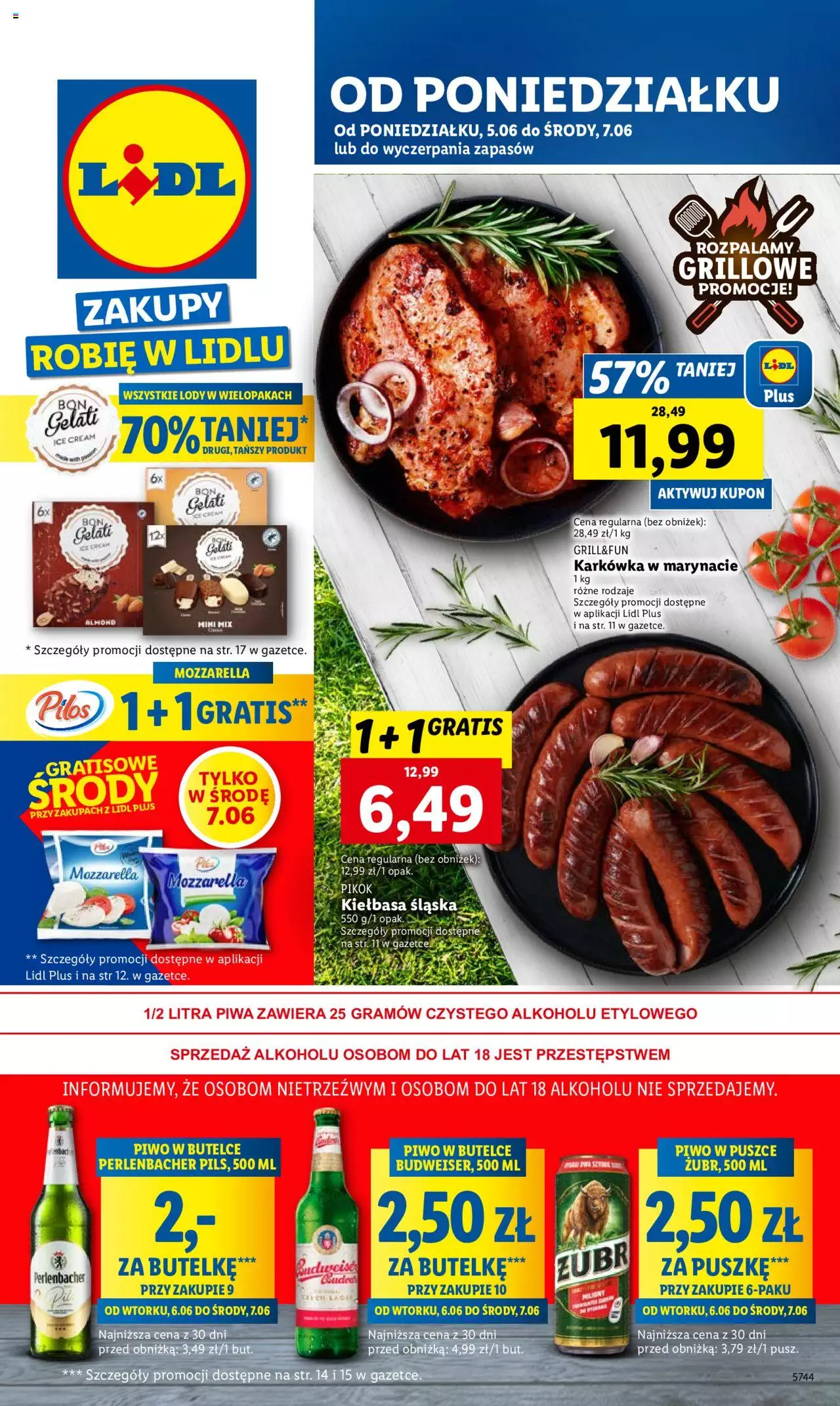 LIDL gazetka ważna od 05.06.2023 do 07.06.2023 strona 1