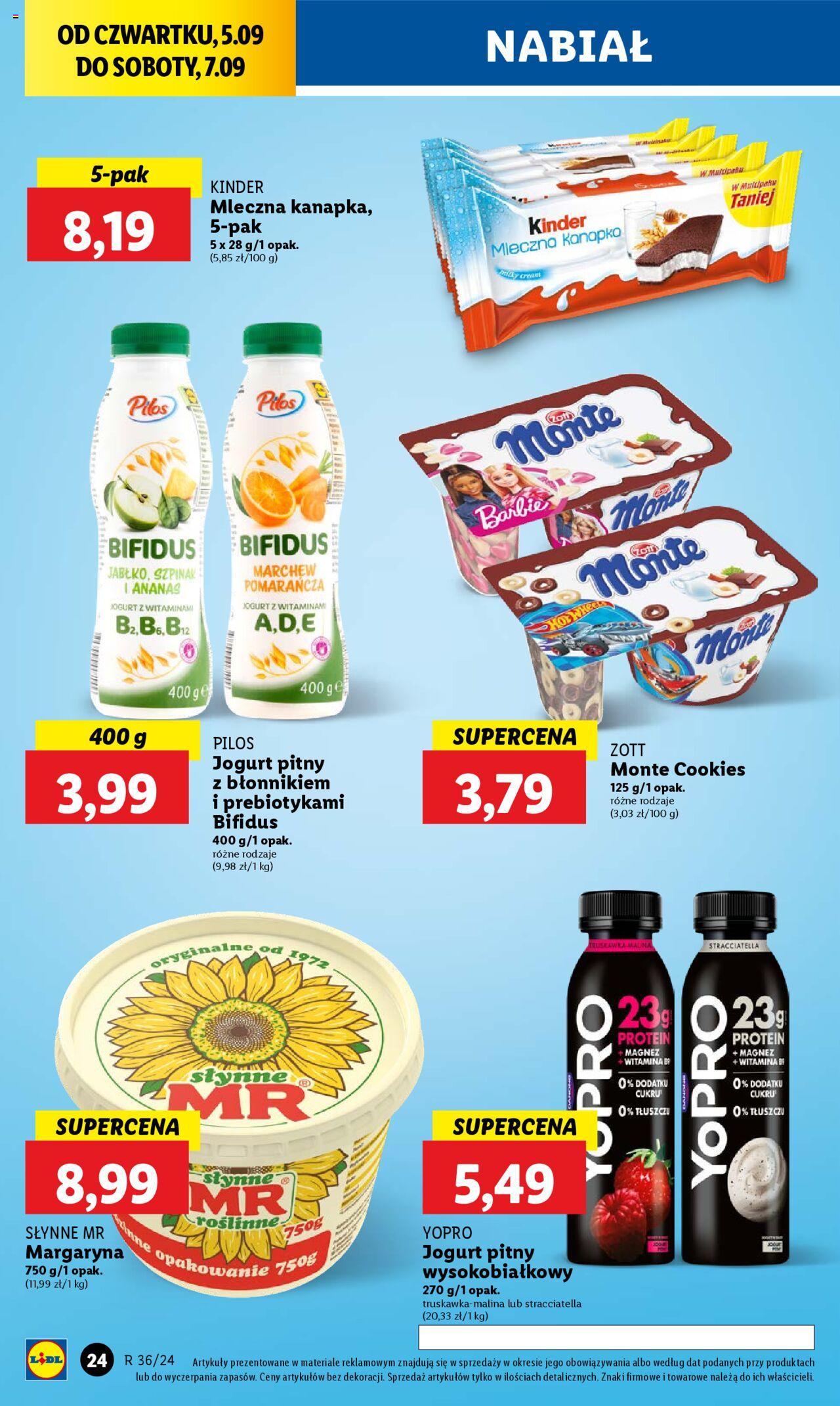 LIDL gazetka ważna od 05.09.2024 do 07.09.2024 strona 30