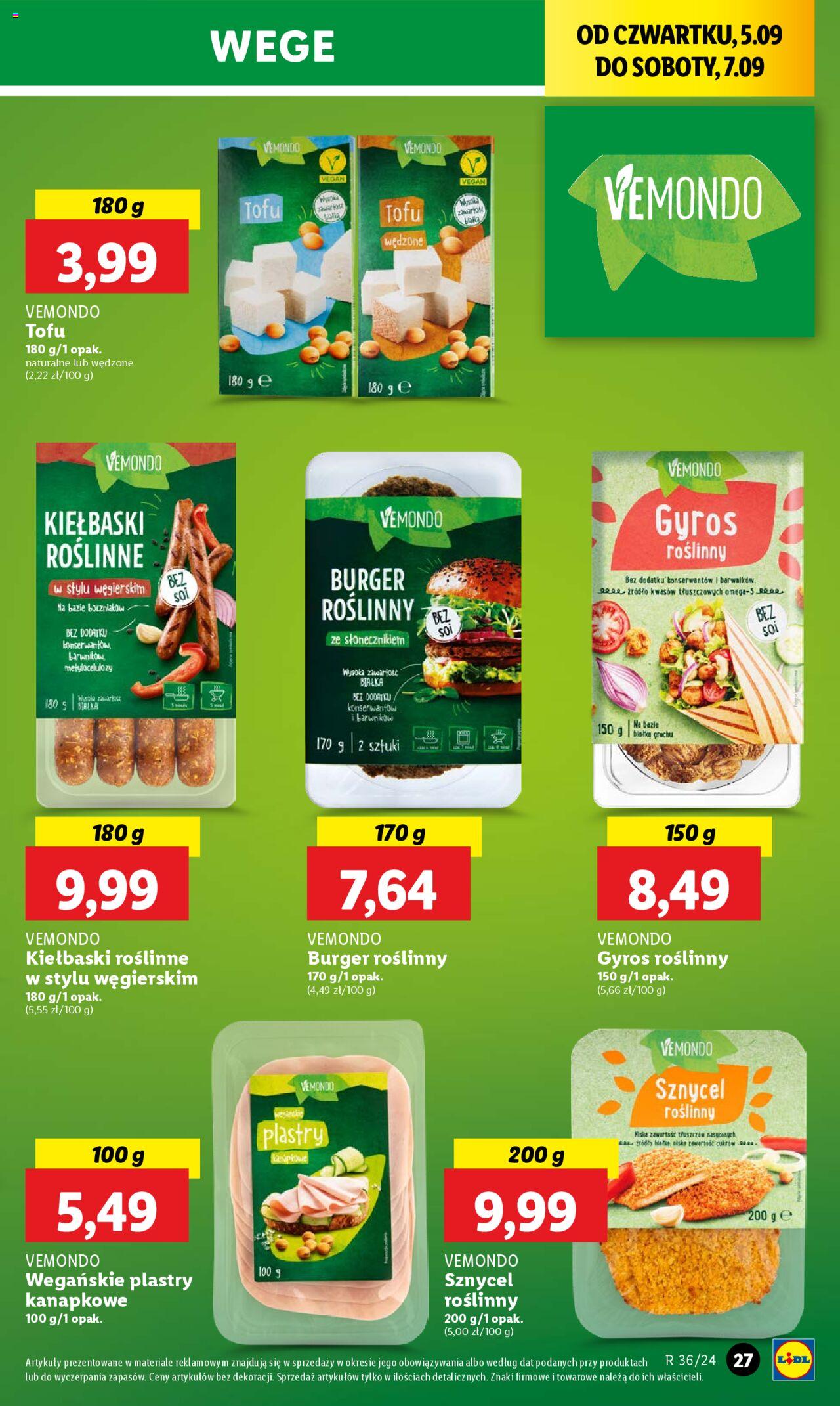 LIDL gazetka ważna od 05.09.2024 do 07.09.2024 strona 32