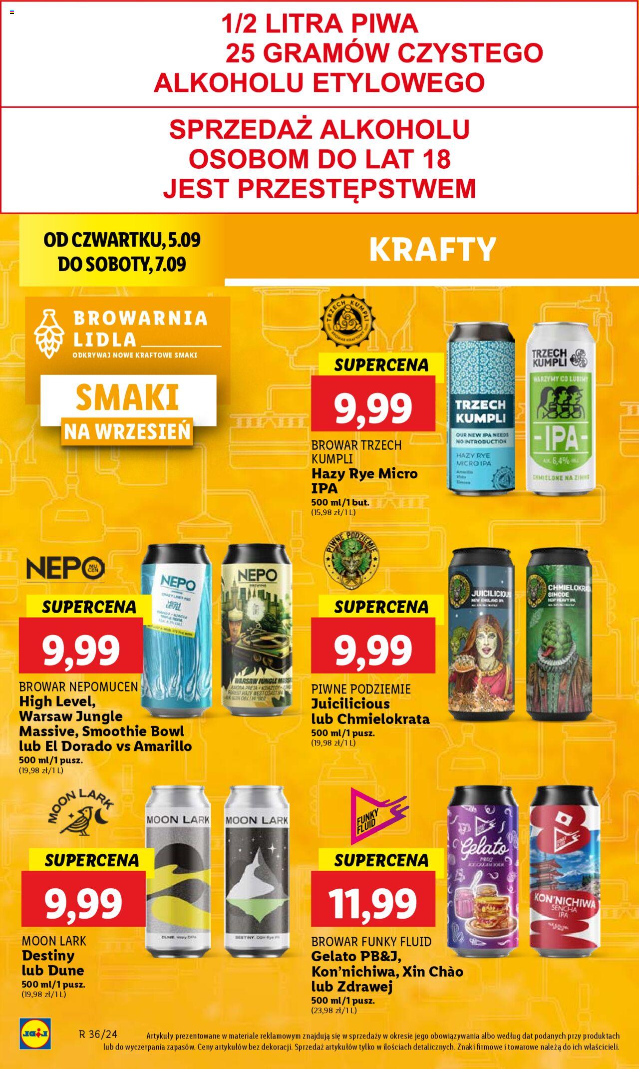 LIDL gazetka ważna od 05.09.2024 do 07.09.2024 strona 35