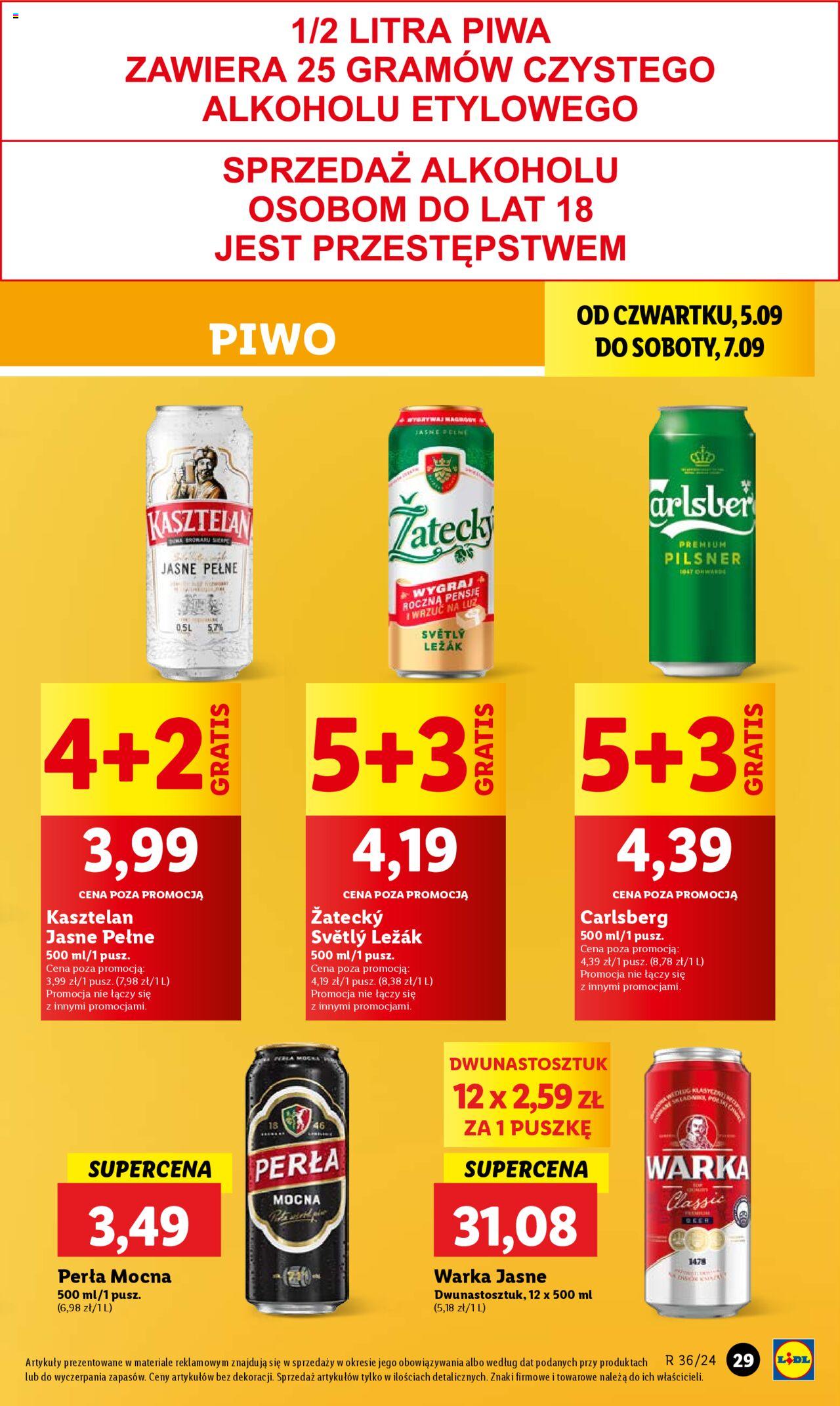 LIDL gazetka ważna od 05.09.2024 do 07.09.2024 strona 36