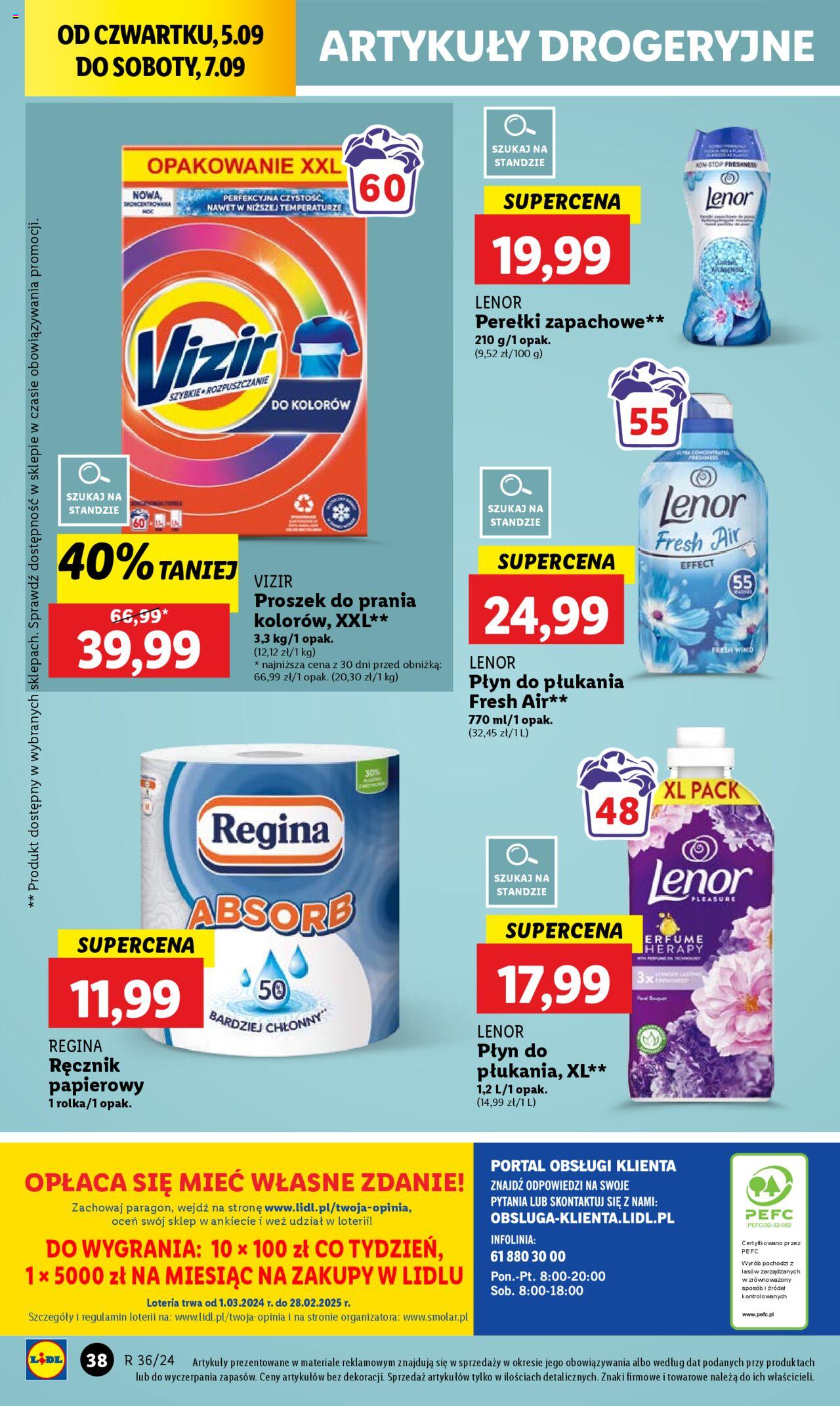 LIDL gazetka ważna od 05.09.2024 do 07.09.2024 strona 44