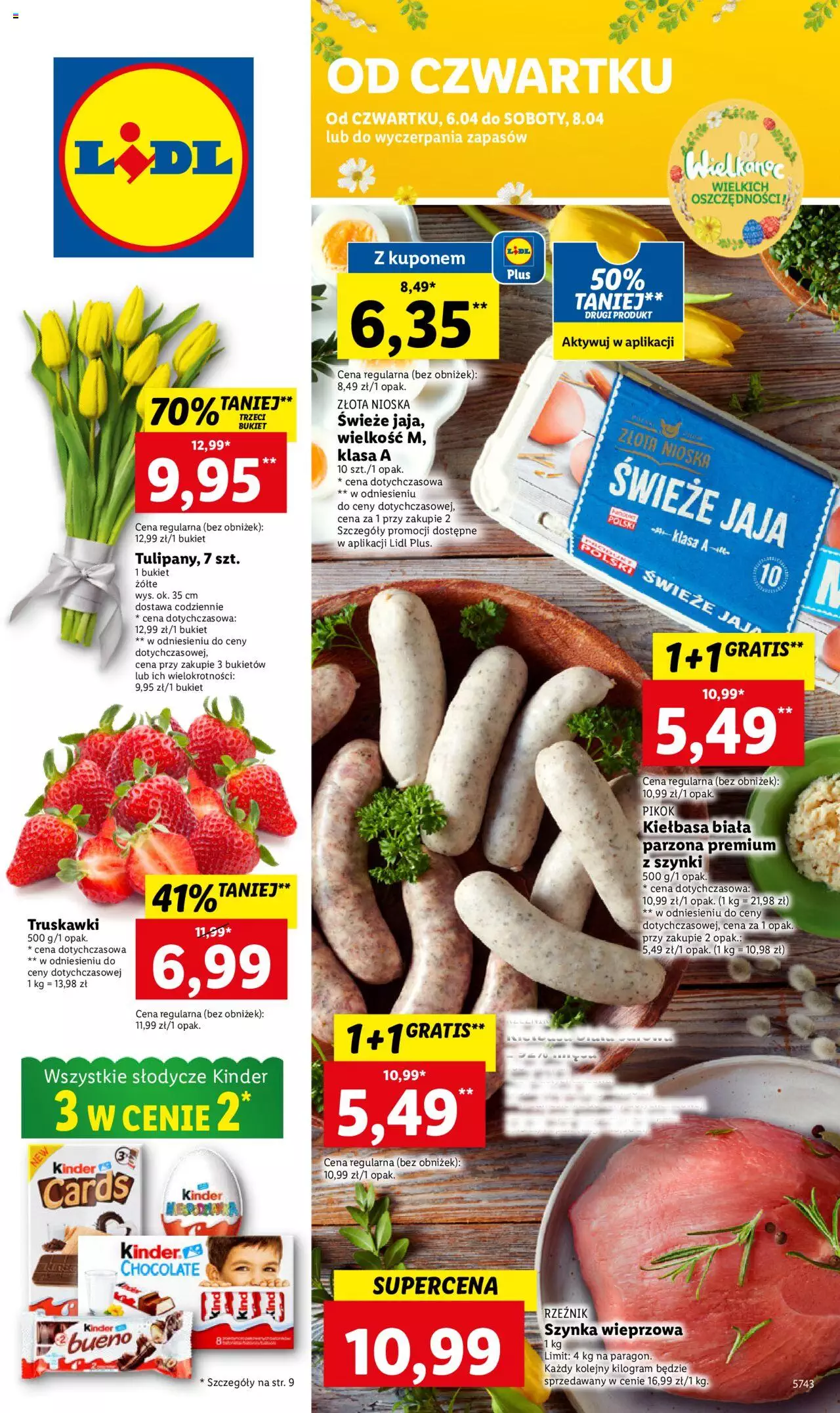 LIDL gazetka ważna od 06.04.2023 do 08.04.2023 strona 1