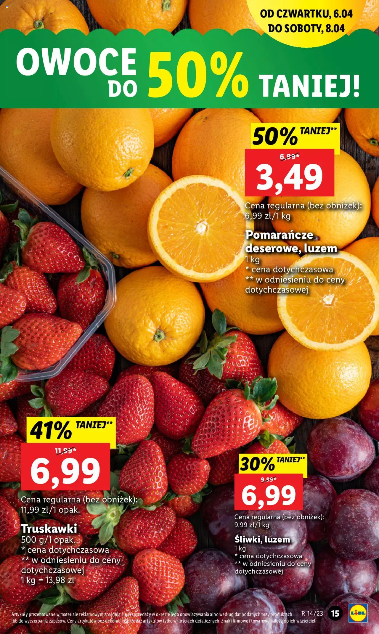 LIDL gazetka ważna od 06.04.2023 do 08.04.2023 strona 15