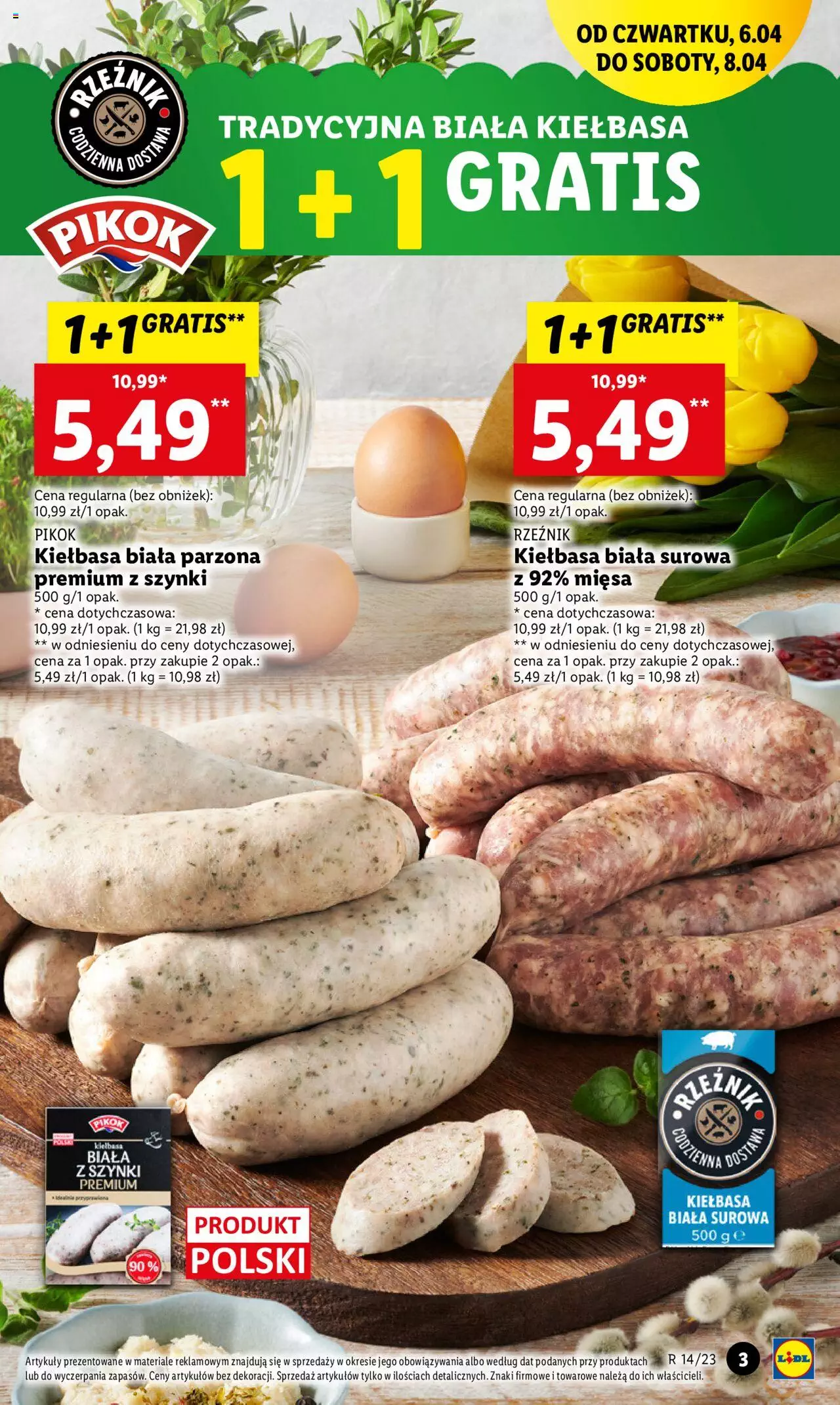 LIDL gazetka ważna od 06.04.2023 do 08.04.2023 strona 3