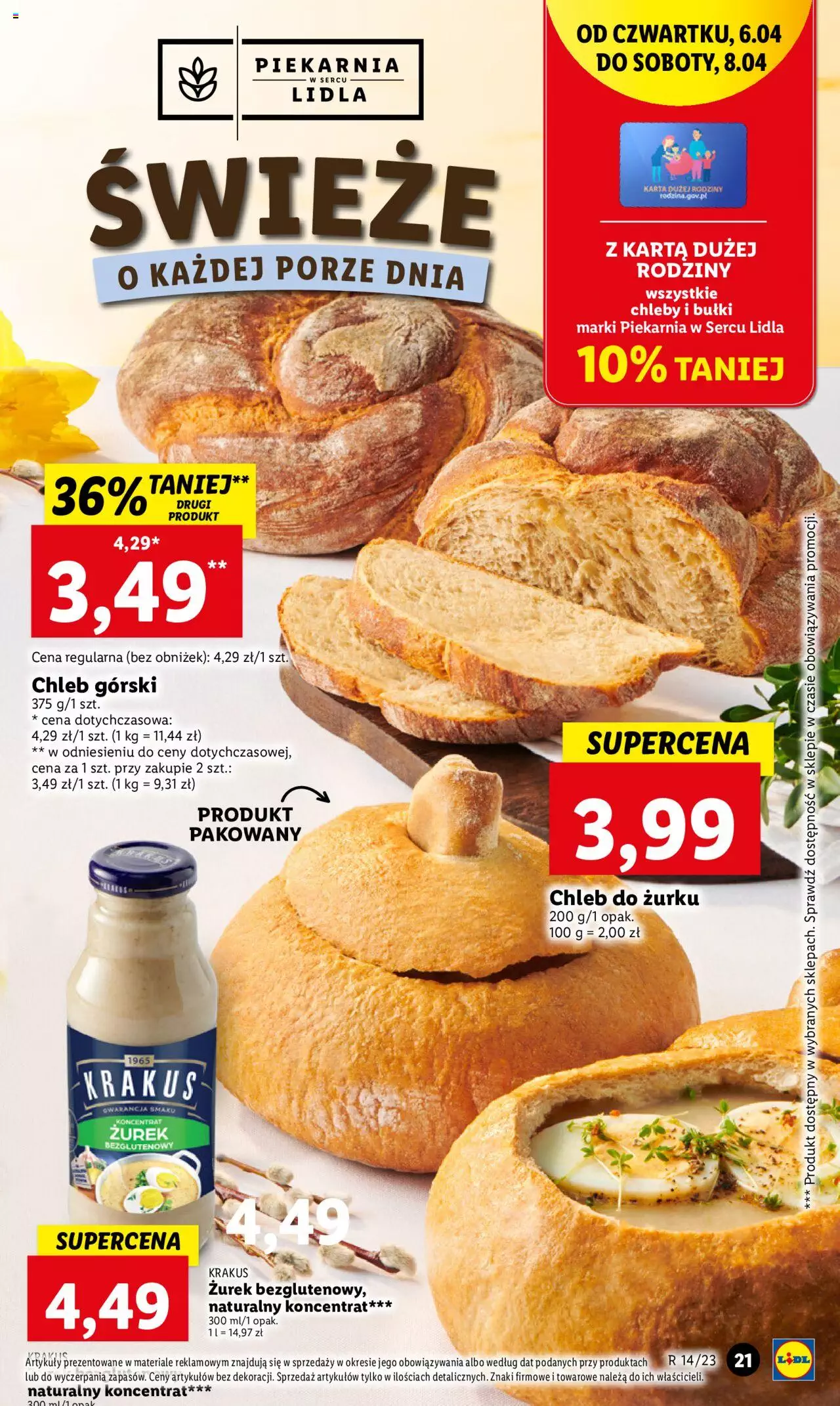 LIDL gazetka ważna od 06.04.2023 do 08.04.2023 strona 21